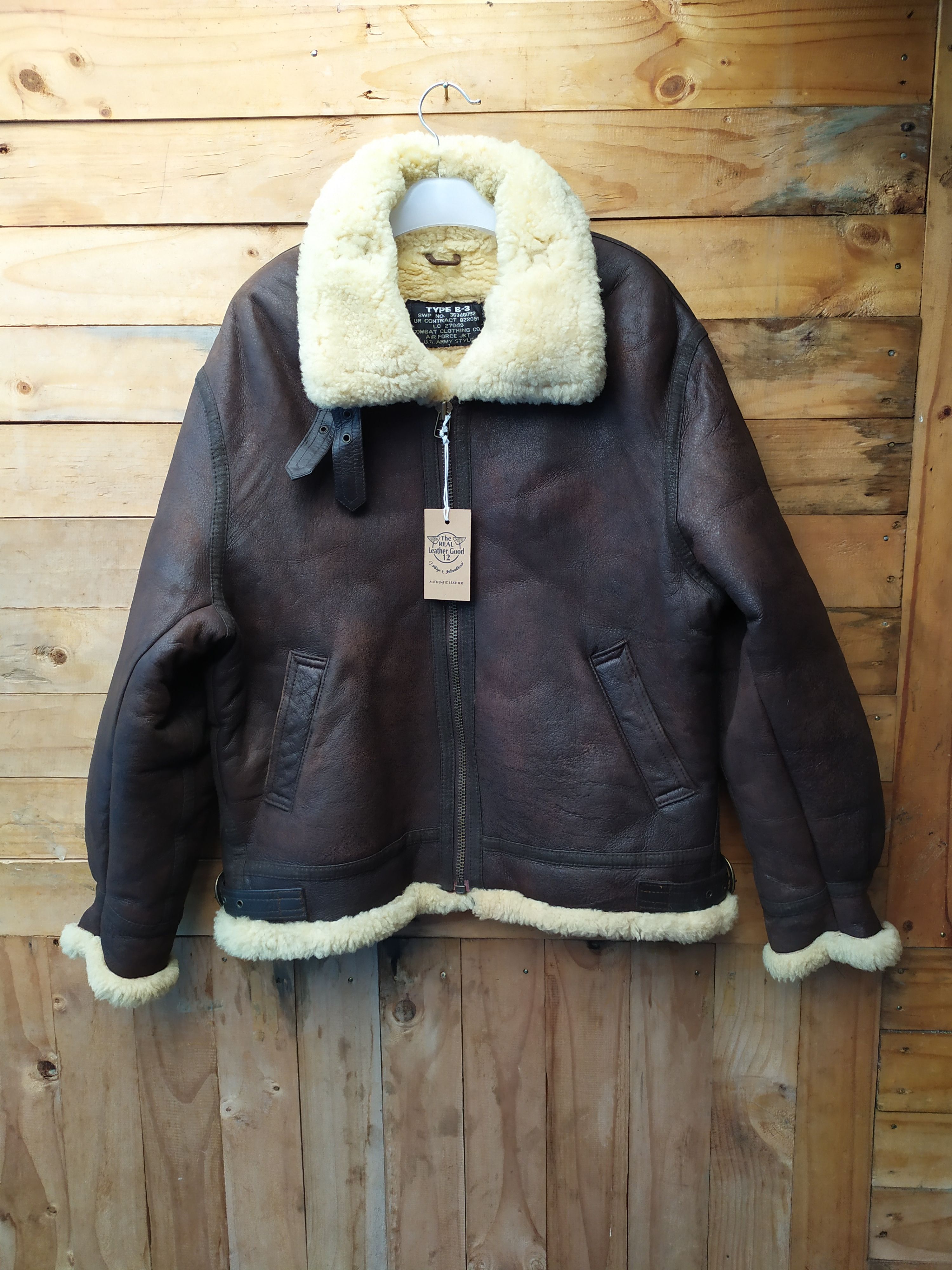 Designer × Leather × Leather Jacket COMBAT CLOTHING LEATHER TYPE 