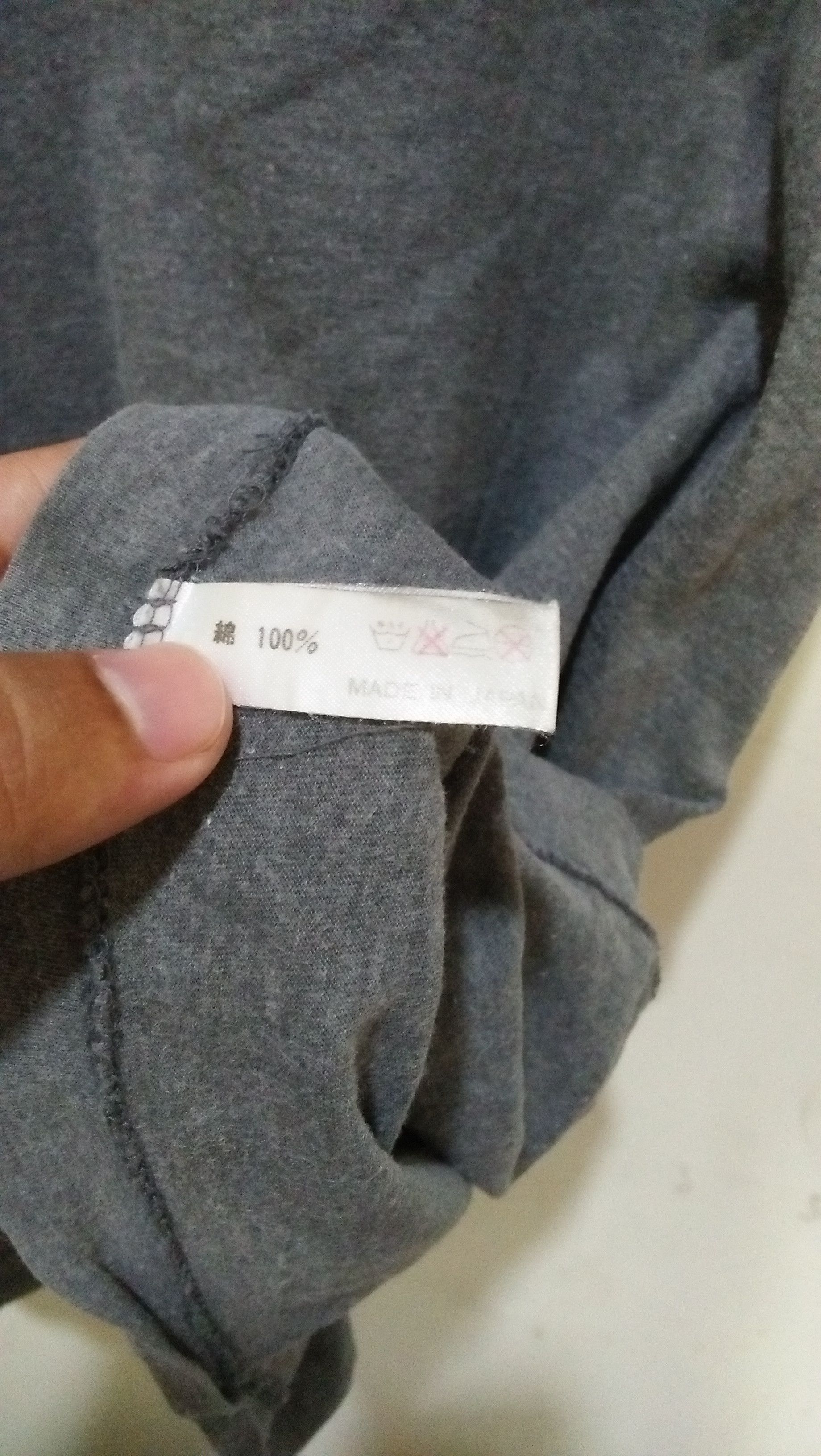 Yohji Yamamoto Y's For Living Logo Grey Tshirt Size US L / EU 52-54 / 3 - 3 Thumbnail