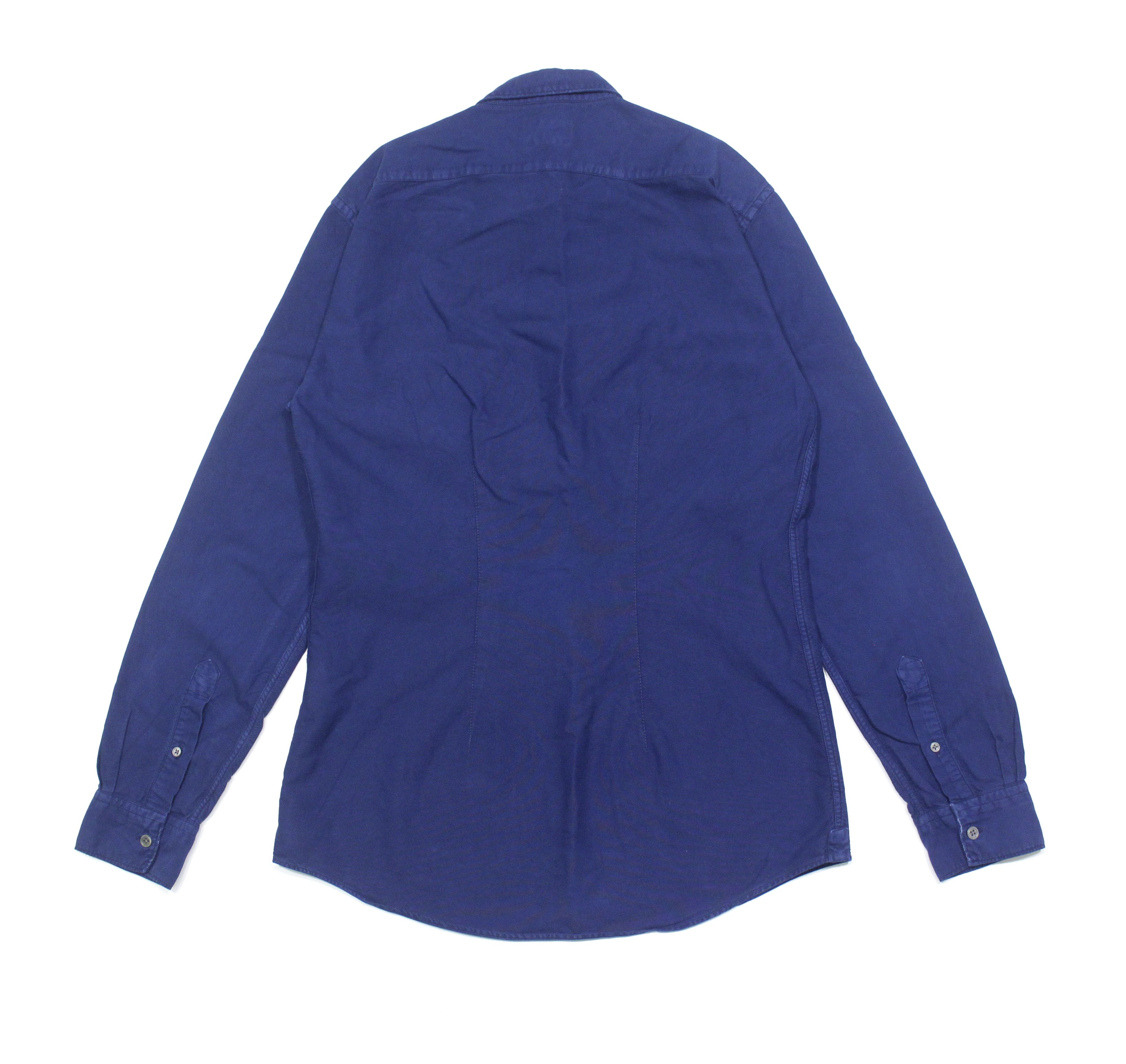 Acne Studios Slim Oxford AW11 Logo Shirt Size US M / EU 48-50 / 2 - 2 Thumbnail