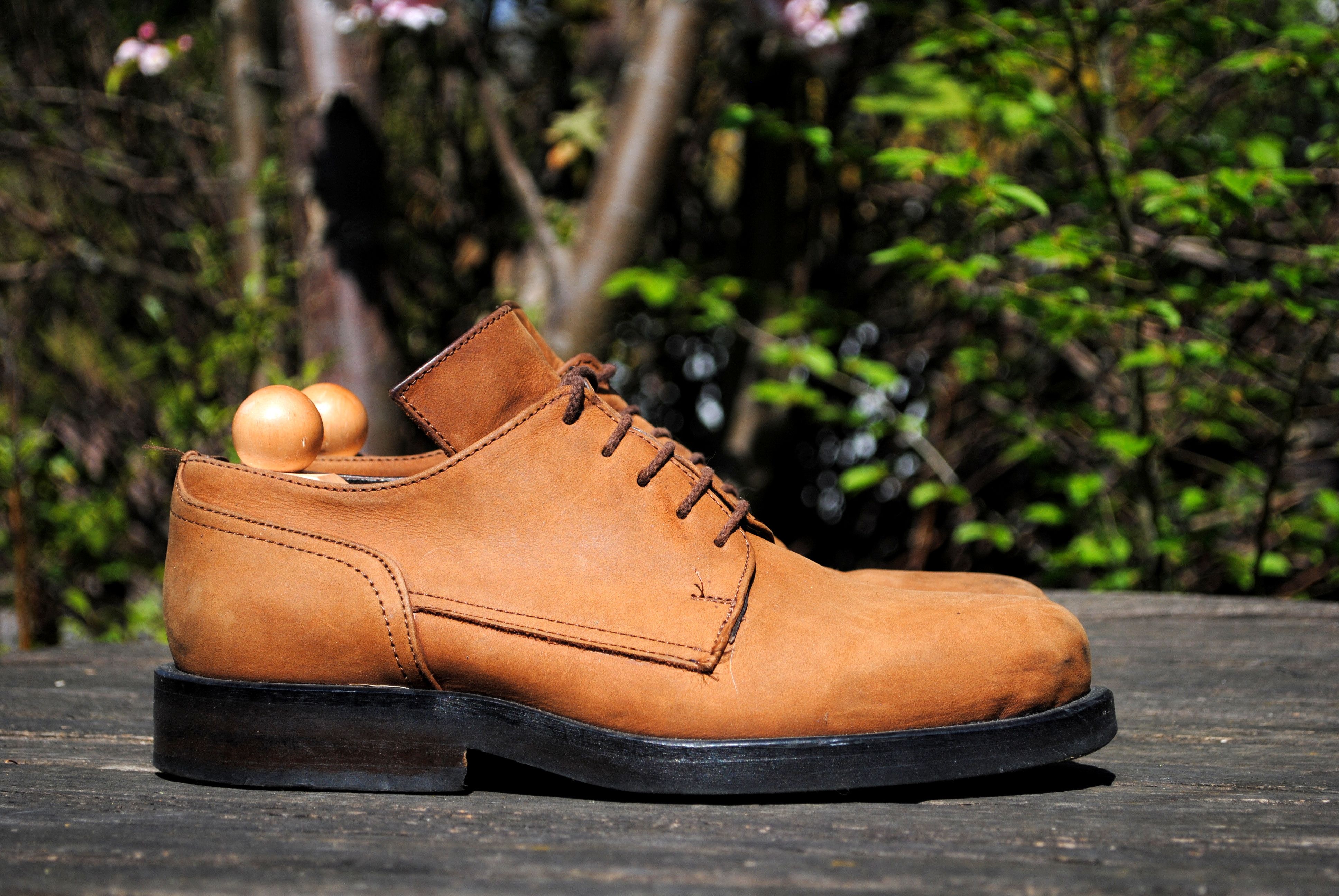 Dirk Bikkembergs Vintage Brown Suede Leather Shoes Size US 8 / EU 41 - 2 Thumbnail