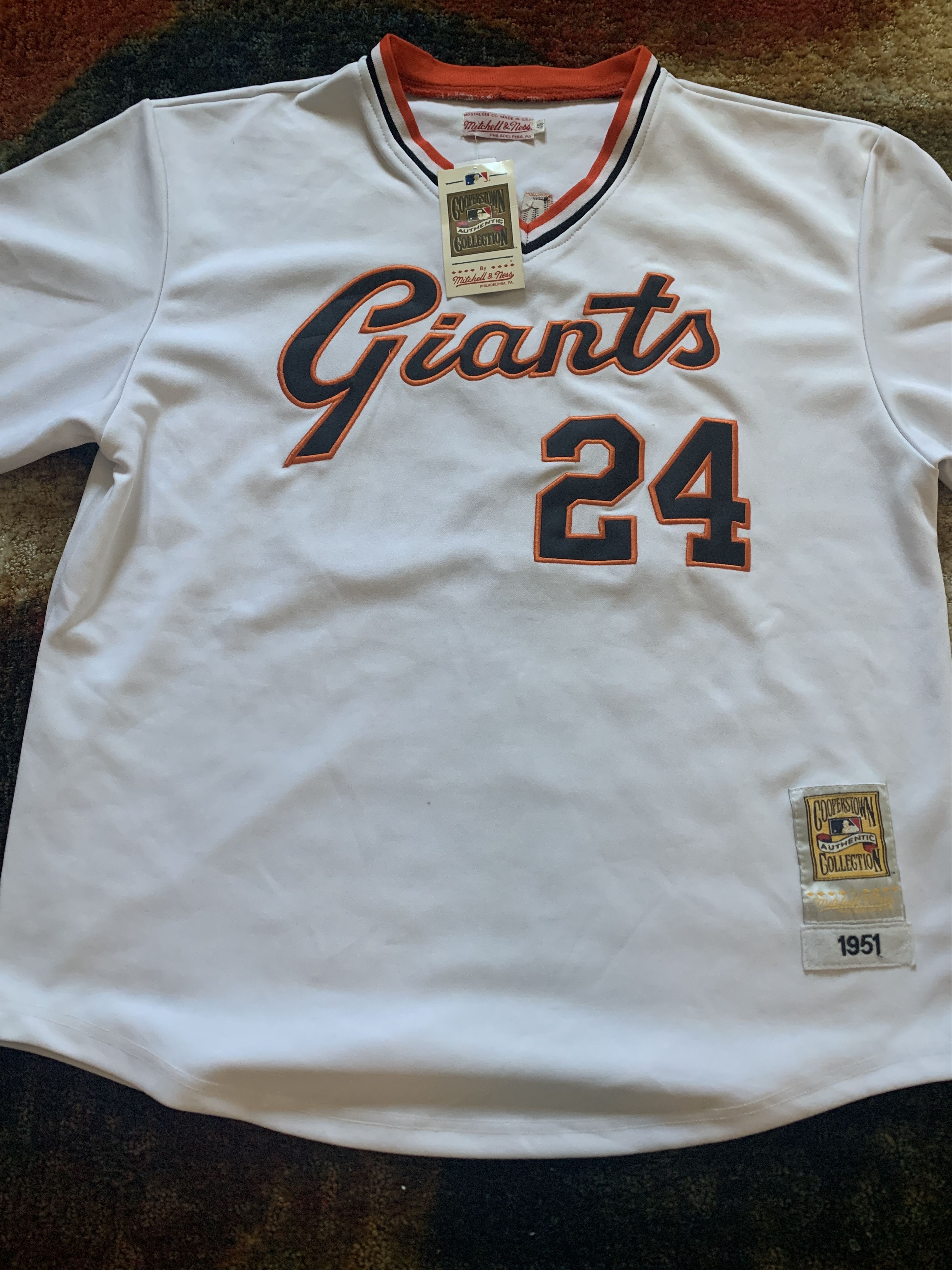 Mitchell Ness Willie Mays Jersey Grailed