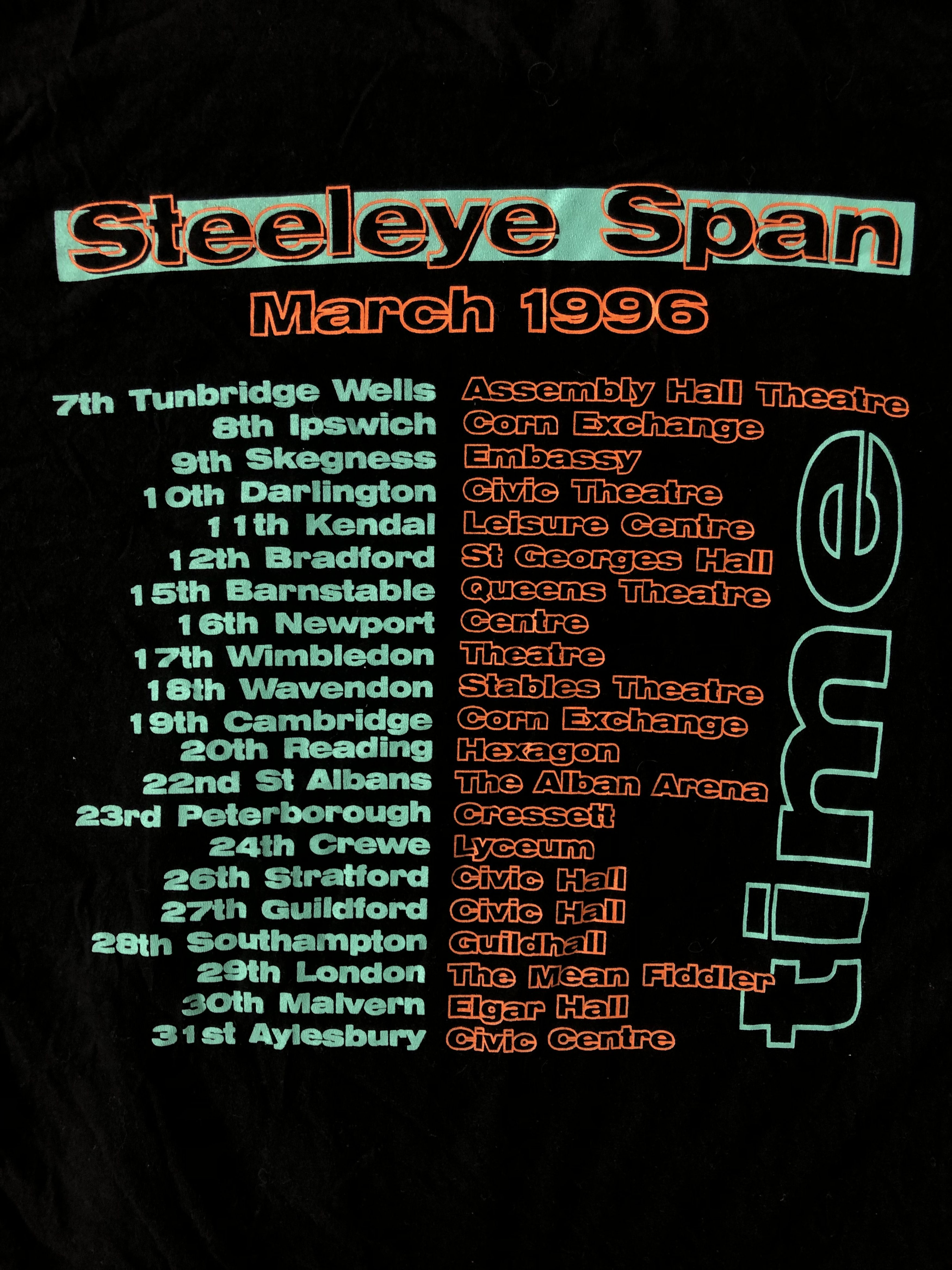 Band Tees Vintage 1996 Steeleye Span t-shirt (Beatles) Size US L / EU 52-54 / 3 - 3 Thumbnail