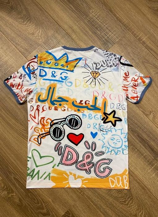 Dolce Gabbana dolce gabbana dubai graffiti t shirt Grailed