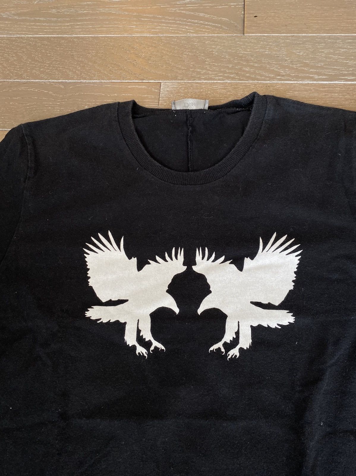 05SS Dior Homme エディ期総柄 イーグル刺繍Tシャツ イタリア製 Dior Dior Homme SS05 Hedi Slimane 'Eagles' T Shirt | Grailed