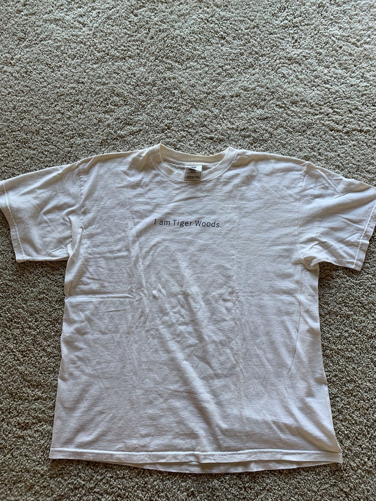 Nike Tiger Woods Vintage Nike I Am Tiger Woods T Shirt White Grailed