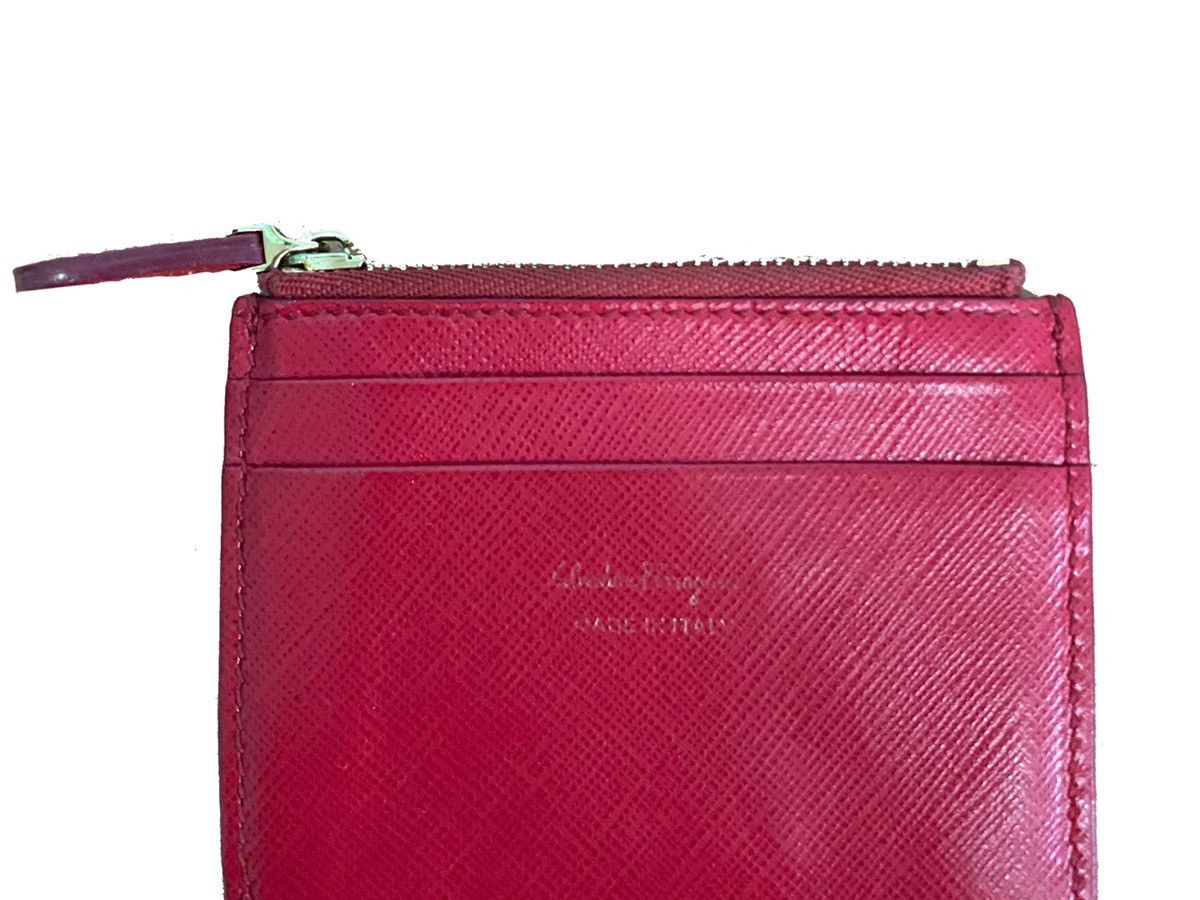 Salvatore Ferragamo SALVATORE FERRAGAMO LEATHER DOUBLE GANCIO CARD HOLDER Size ONE SIZE - 7 Thumbnail