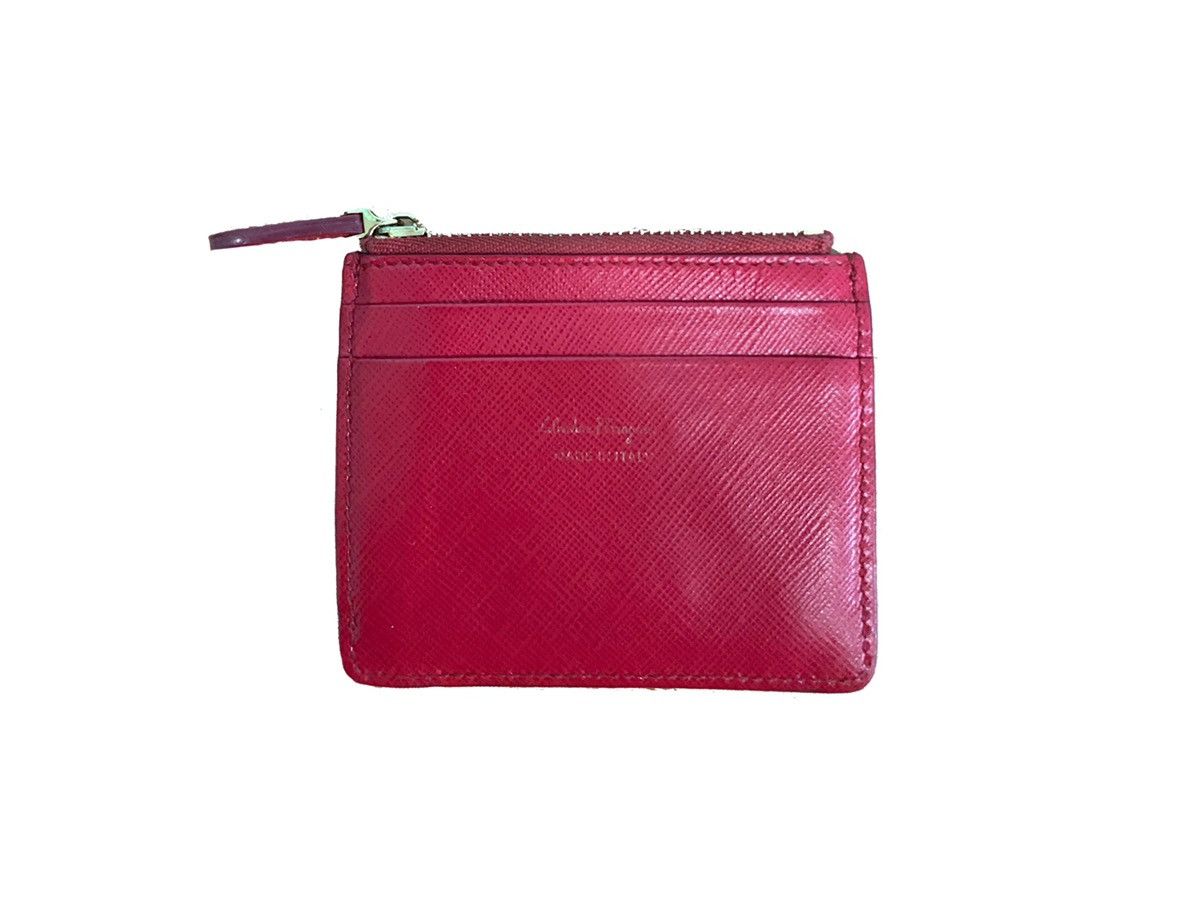 Salvatore Ferragamo SALVATORE FERRAGAMO LEATHER DOUBLE GANCIO CARD HOLDER Size ONE SIZE - 8 Thumbnail