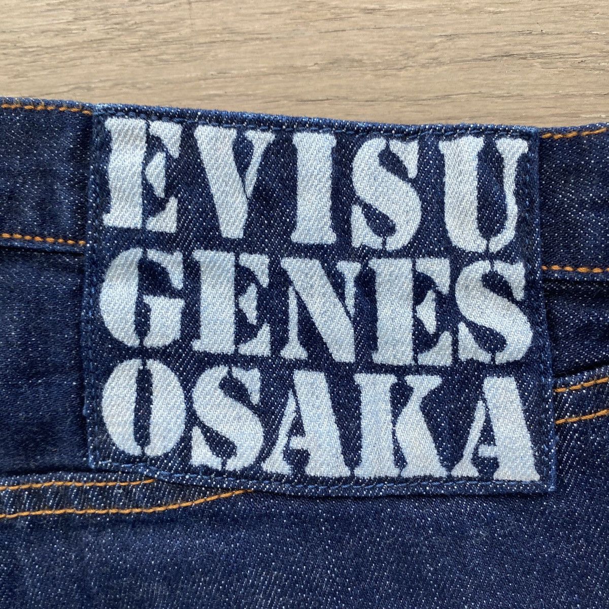 Vintage Evisu Multi Pockets Selvage Denim Jeans (Logo Embroidered) Size US 32 / EU 48 - 7 Thumbnail
