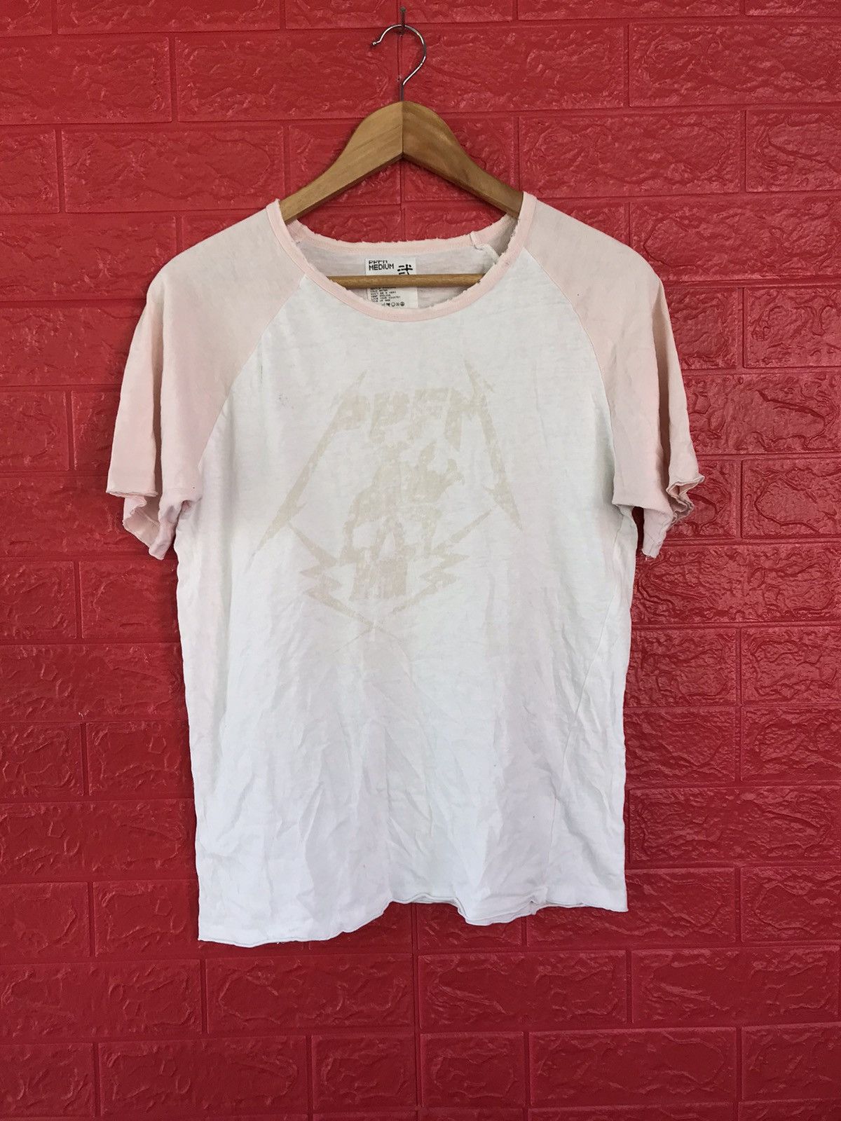 Japanese Brand PPFM x Metallica Distressed Style Tshirt Size US M / EU 48-50 / 2 - 1 Thumbnail