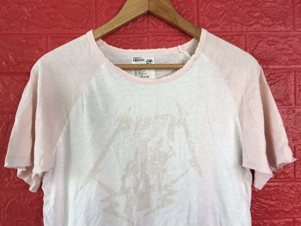 Japanese Brand PPFM x Metallica Distressed Style Tshirt Size US M / EU 48-50 / 2 - 3 Thumbnail