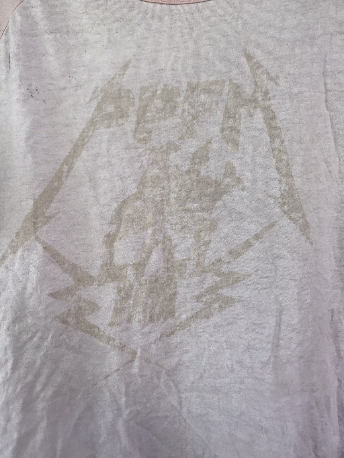 Japanese Brand PPFM x Metallica Distressed Style Tshirt Size US M / EU 48-50 / 2 - 5 Thumbnail