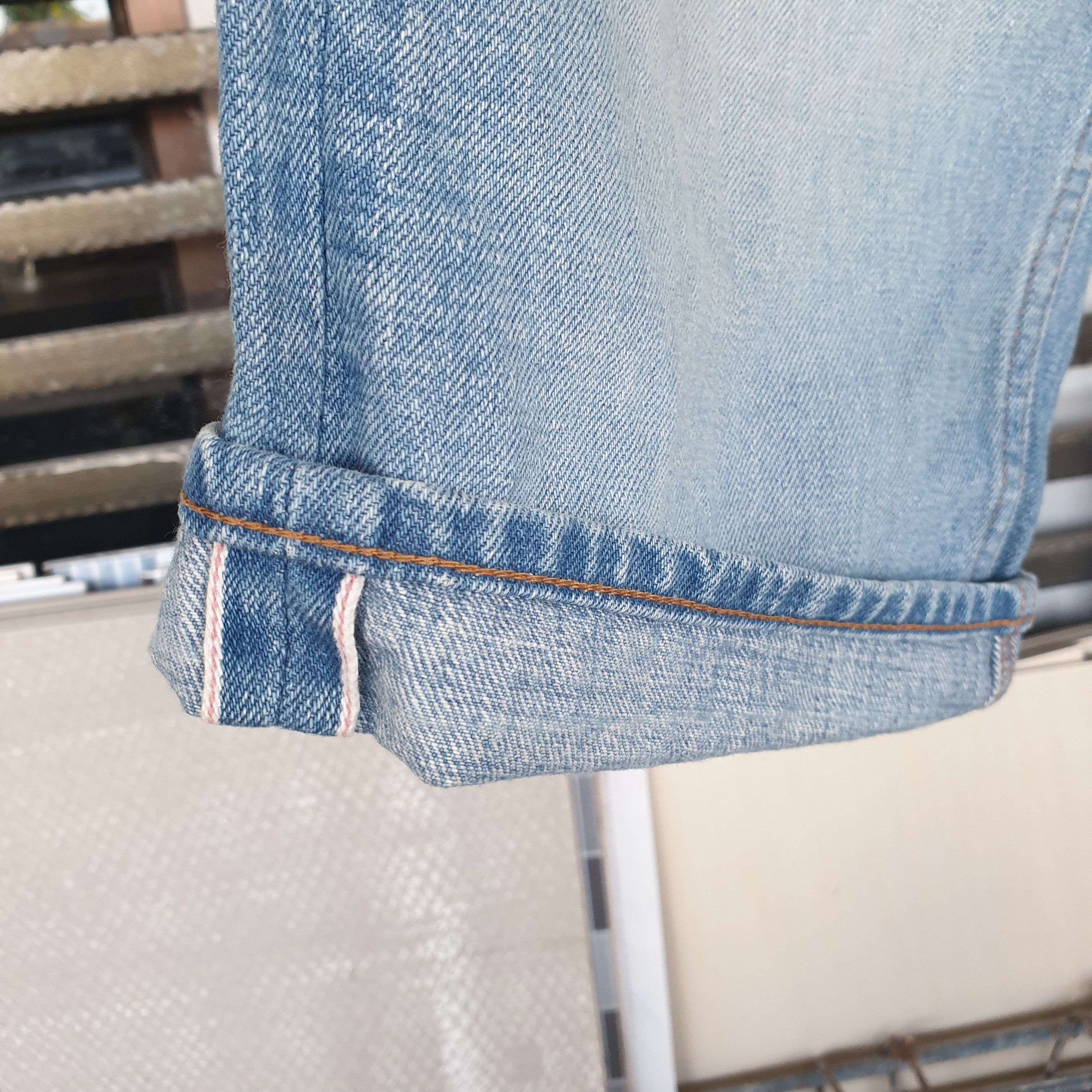 Japanese Brand MACKDADDY SELVEDGE SHORT DENIM Size US 33 - 4 Thumbnail