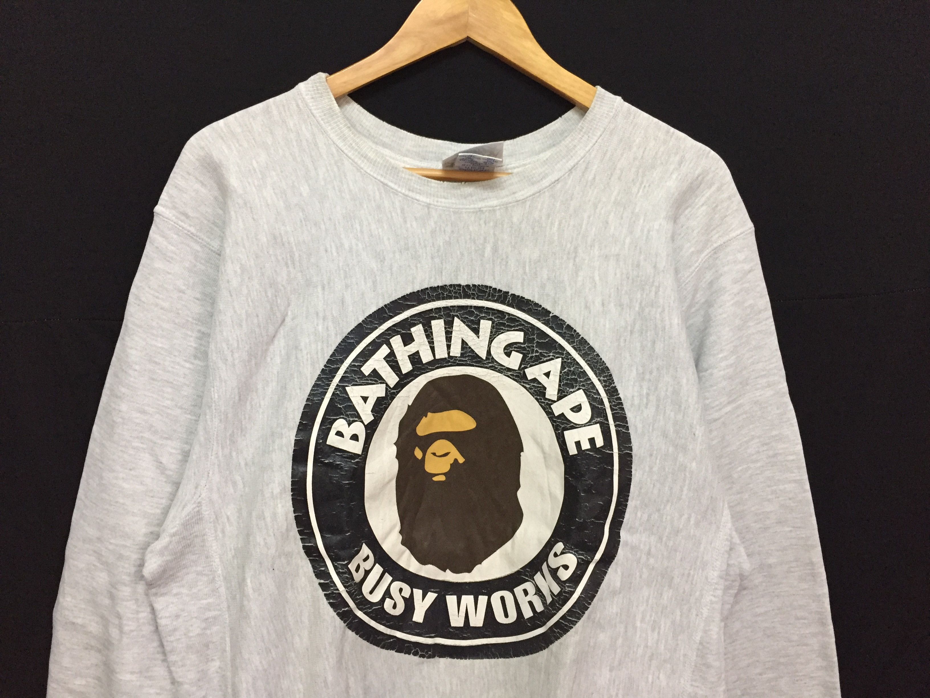 Bape × Champion 🔥 OG 1995 BAPE x CHAMPION Busy work Designed By sk8thing Size US L / EU 52-54 / 3 - 4 Thumbnail