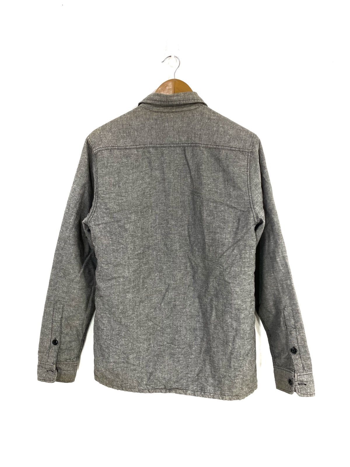Stussy Stussy Button Up Shirt Quilted Double Pocket Burly Threads Size US M / EU 48-50 / 2 - 2 Thumbnail