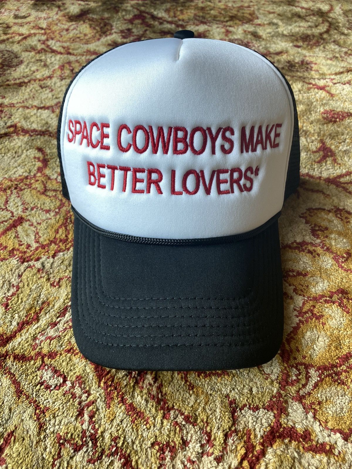 Malice Studios Space Cowboys Make Better Lovers Trucker Hat Grailed