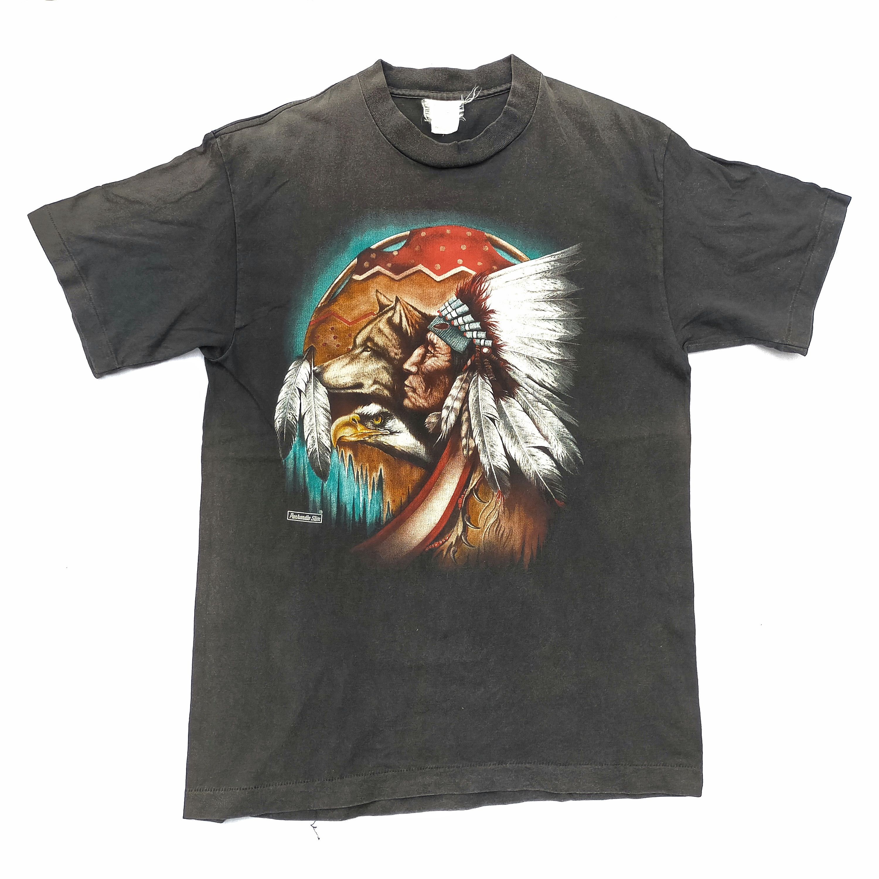 Vintage 90s Indian American Native shirt - www.disolcolor.com