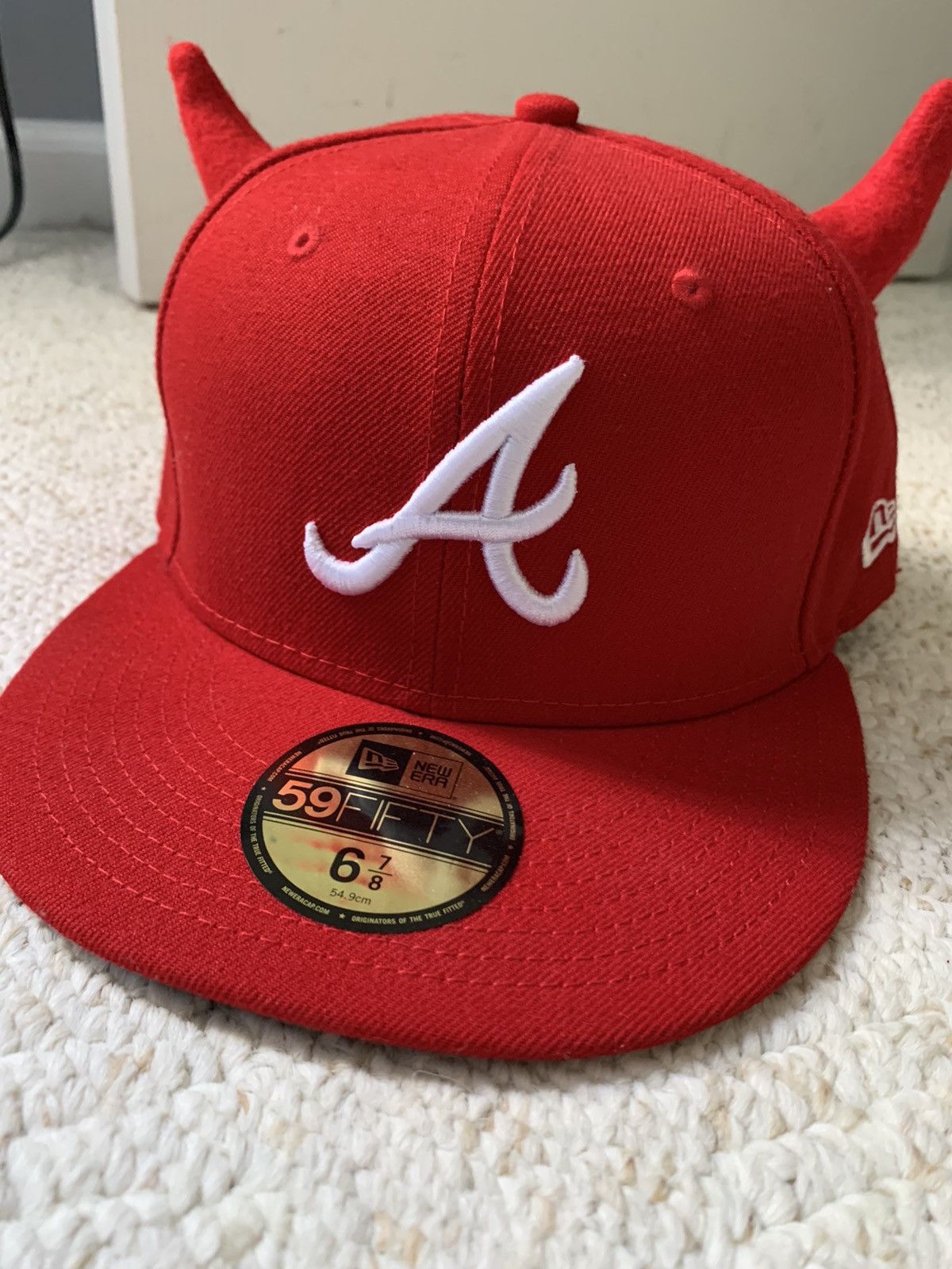 Custom Ryder Studios Atlanta Devil Hat Red Grailed
