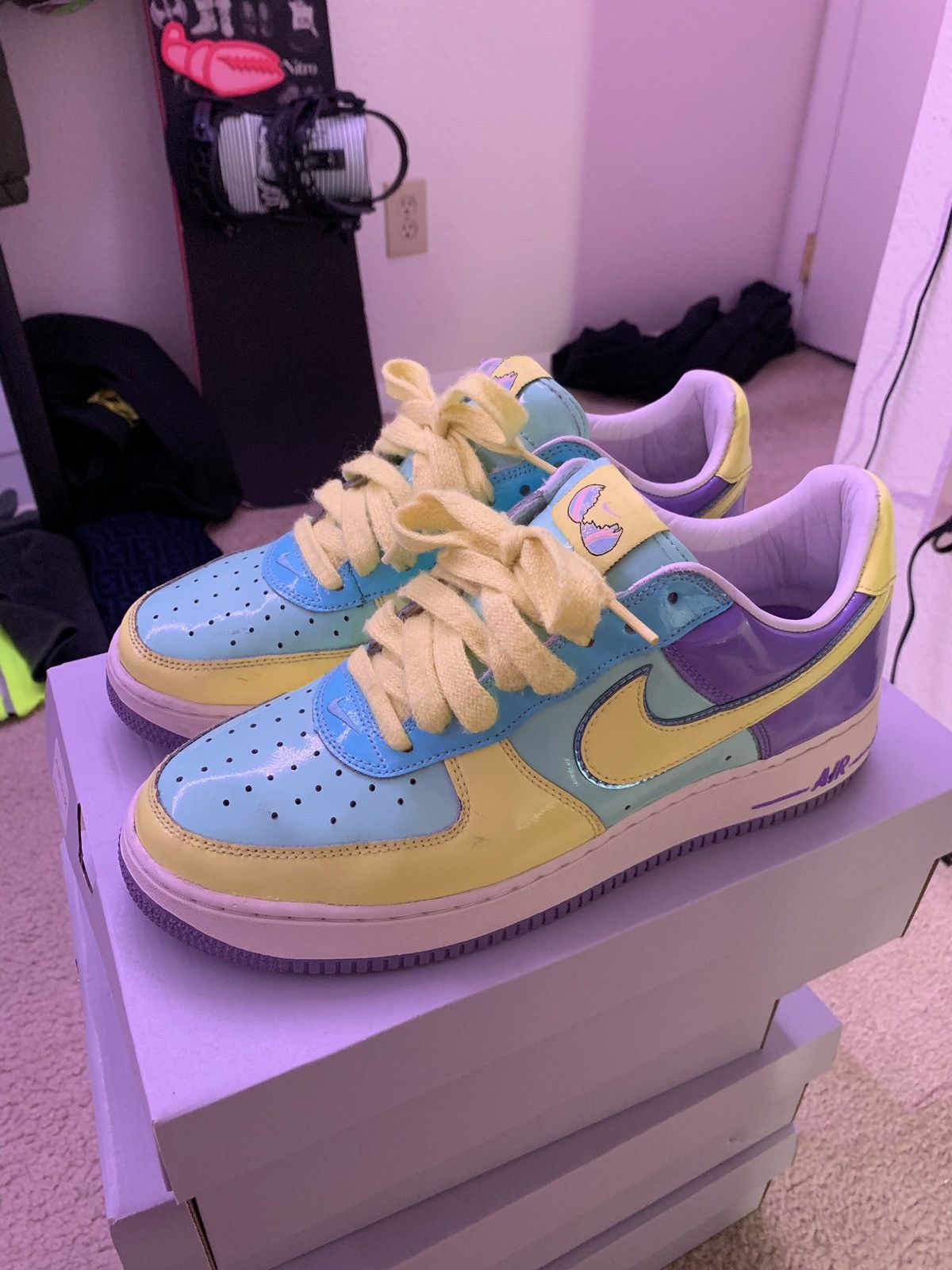 Nike Air Force 1 Premium Easter Egg 2006 Grailed