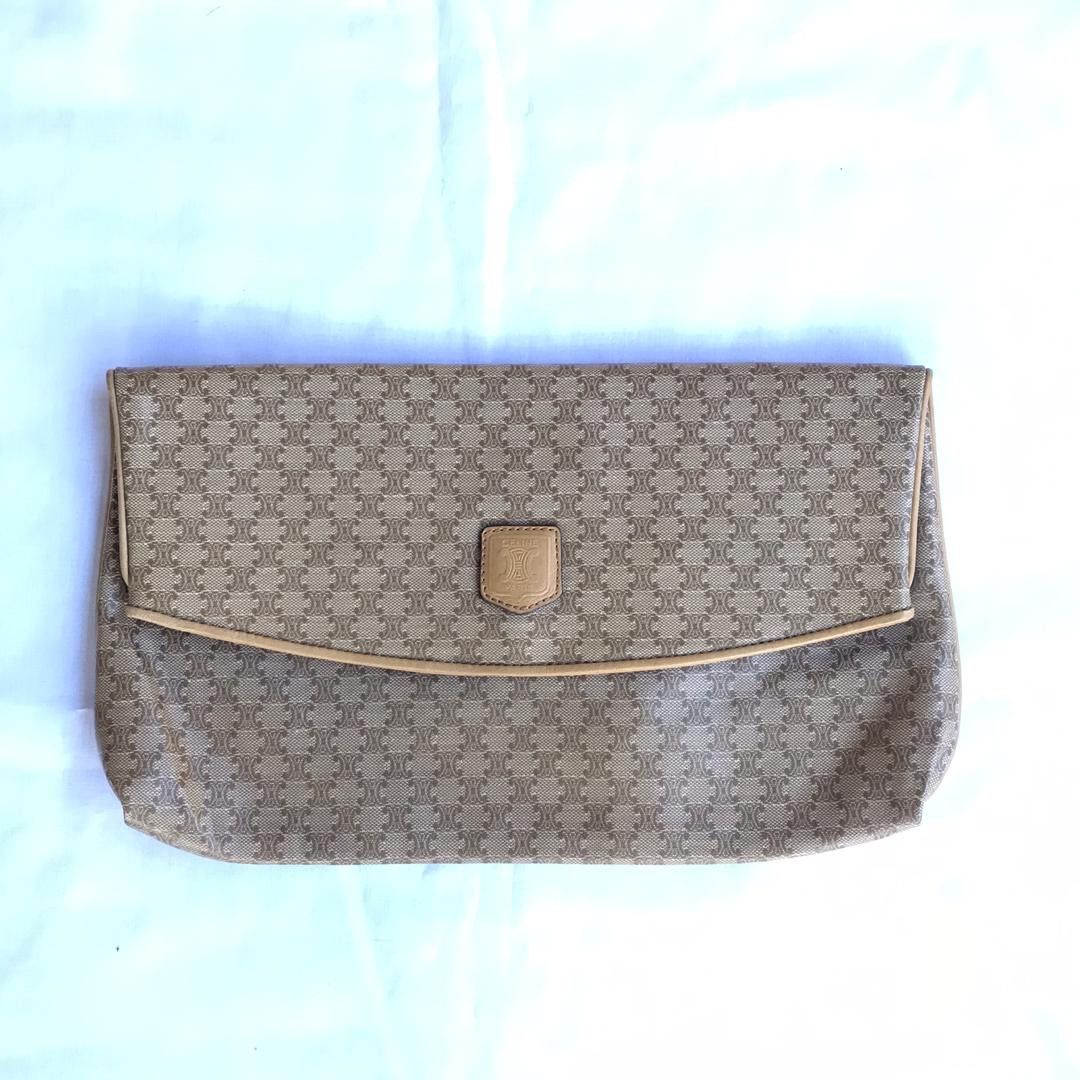 Celine Vintage CELINE clutch bag monogram Size ONE SIZE - 1 Thumbnail