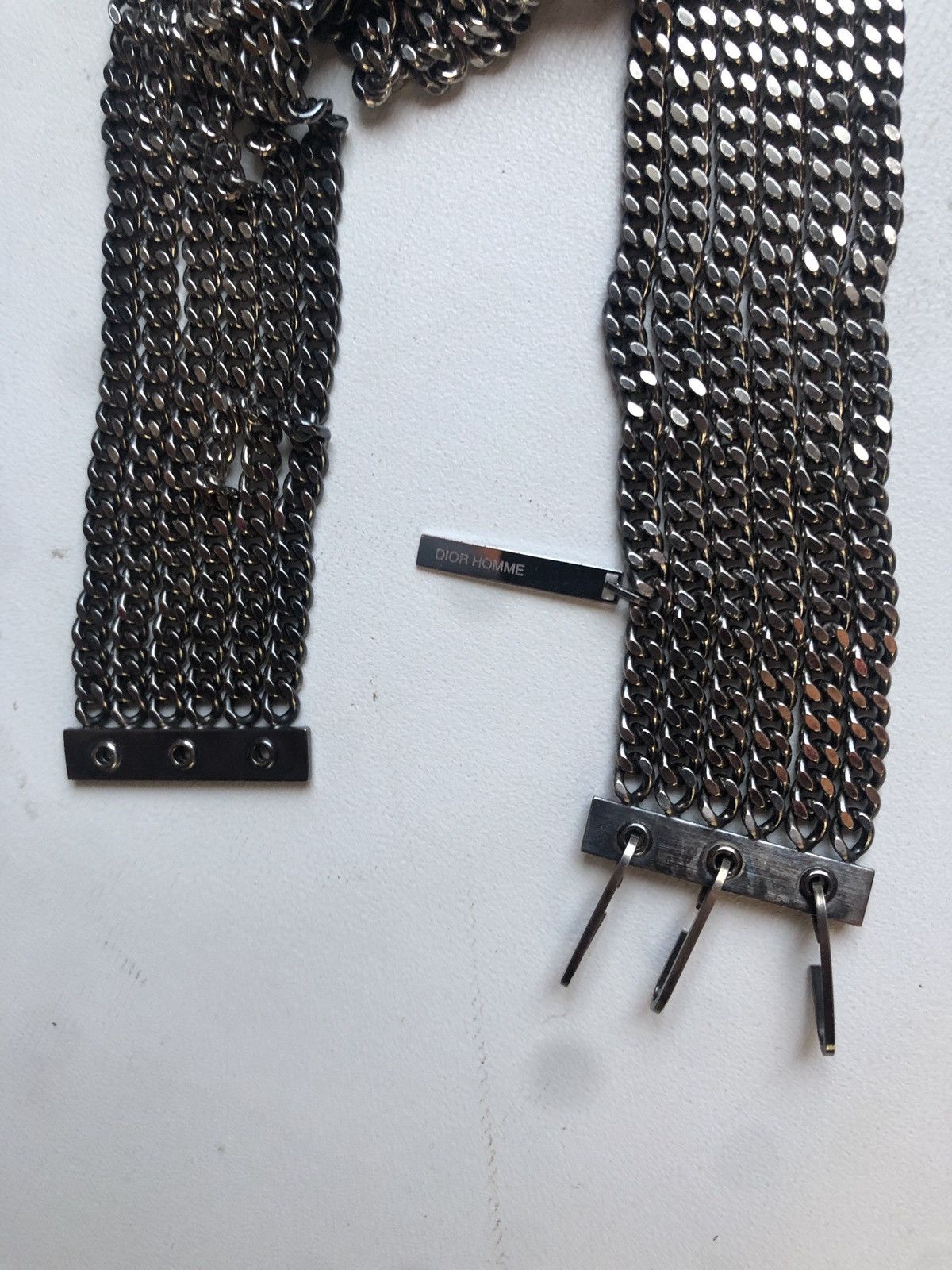 小物 Dior Homme 00s l Chain Leather Belt 小物 Dior Homme 00s l Chain Leather Belt Dior Homme Mens