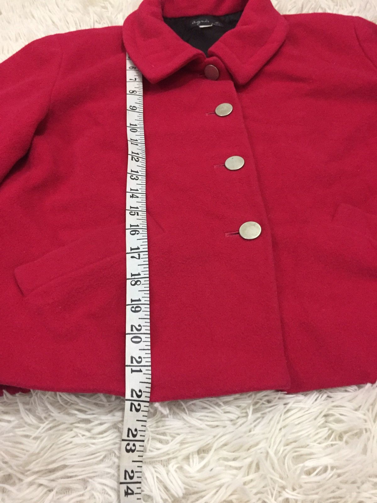 agnes b. Agnes B. Crop Jacket Button Up for Women Made in Japan Size US L / EU 52-54 / 3 - 11 Thumbnail