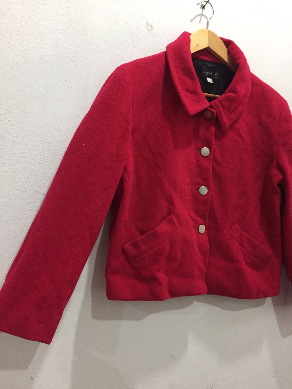 agnes b. Agnes B. Crop Jacket Button Up for Women Made in Japan Size US L / EU 52-54 / 3 - 4 Thumbnail