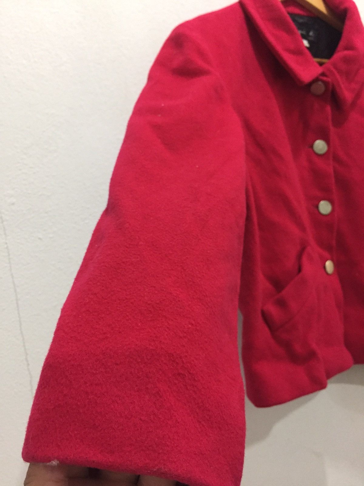 agnes b. Agnes B. Crop Jacket Button Up for Women Made in Japan Size US L / EU 52-54 / 3 - 5 Thumbnail