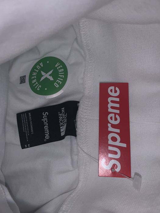 Supreme Supreme x The North Face TNF RTG Turtleneck White | Grailed