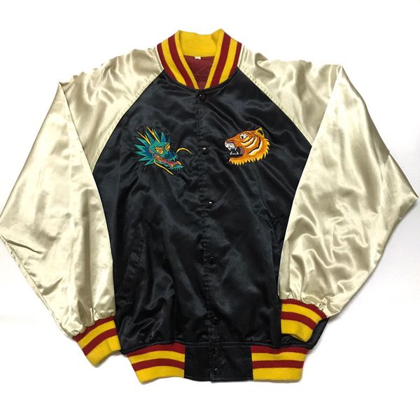 Japanese Brand Vintage Souvenir Jacket Sukajan Candy Dulfer& Funky