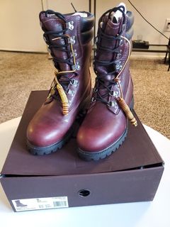 timberland super boot burgundy