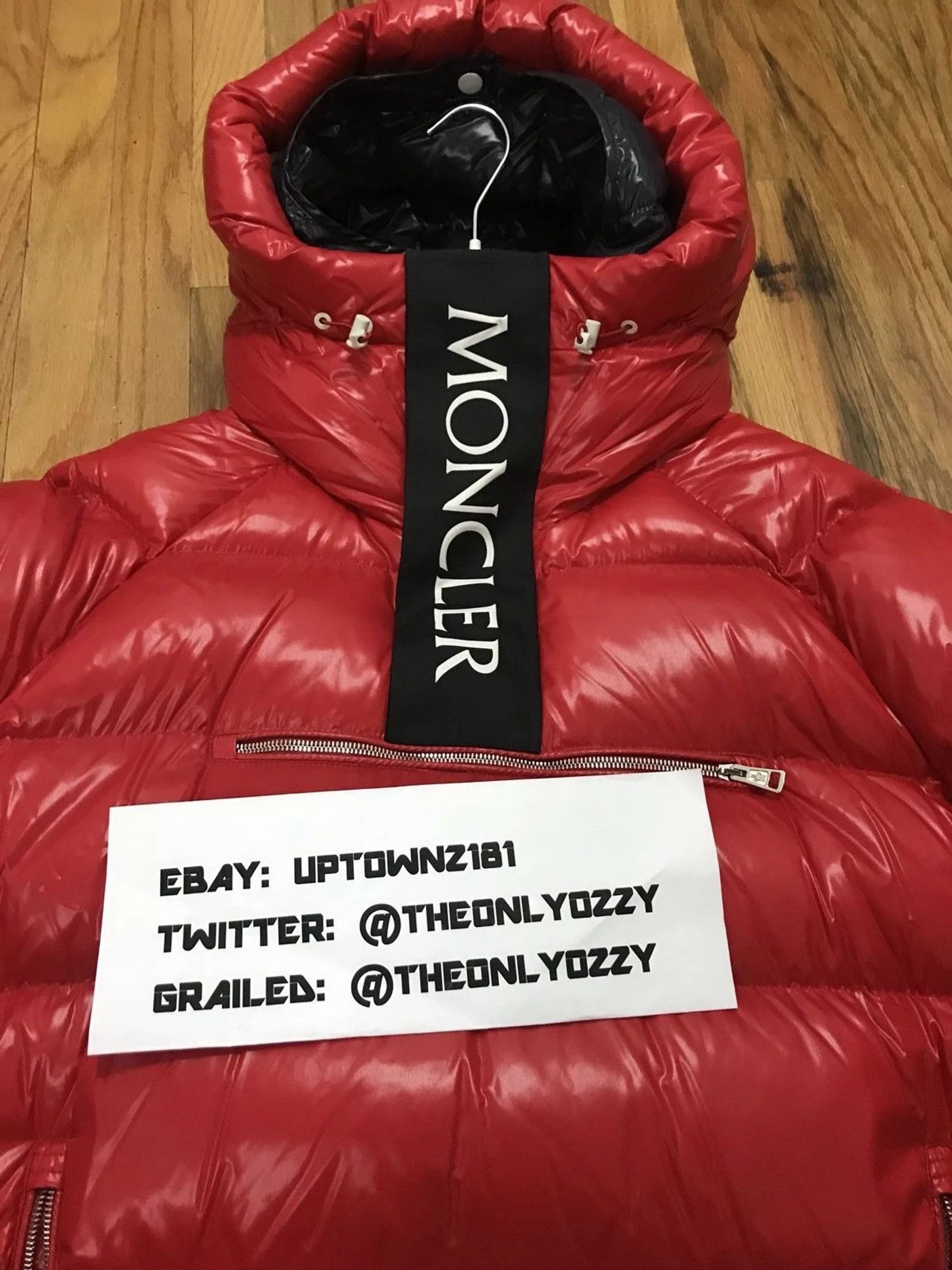 Kith moncler lachat online down hoodie