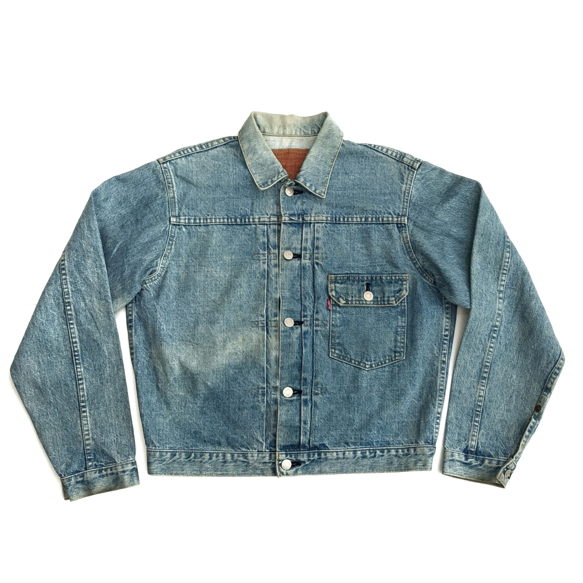 Levi s Vintage Clothing Levis 70502 XX Big E Selvedge Type 1 denim Jacket Grailed