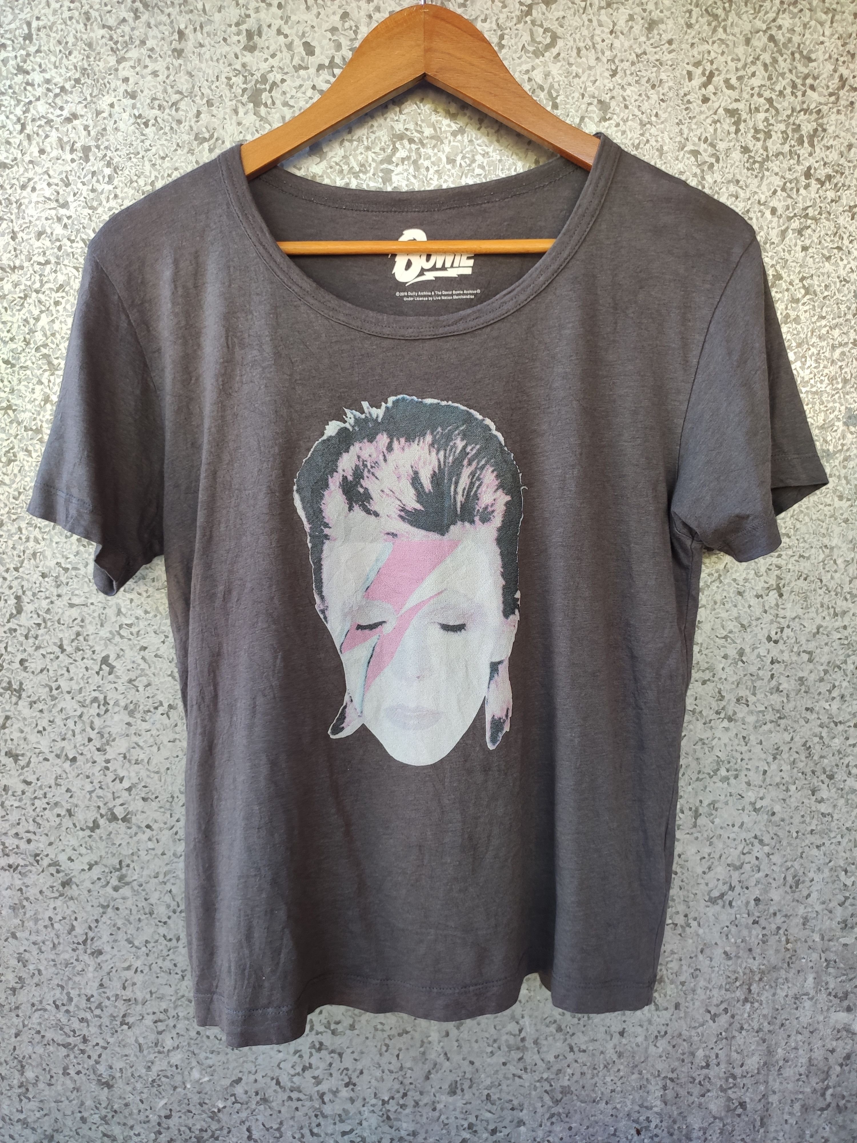 David Bowie t shirt crop top