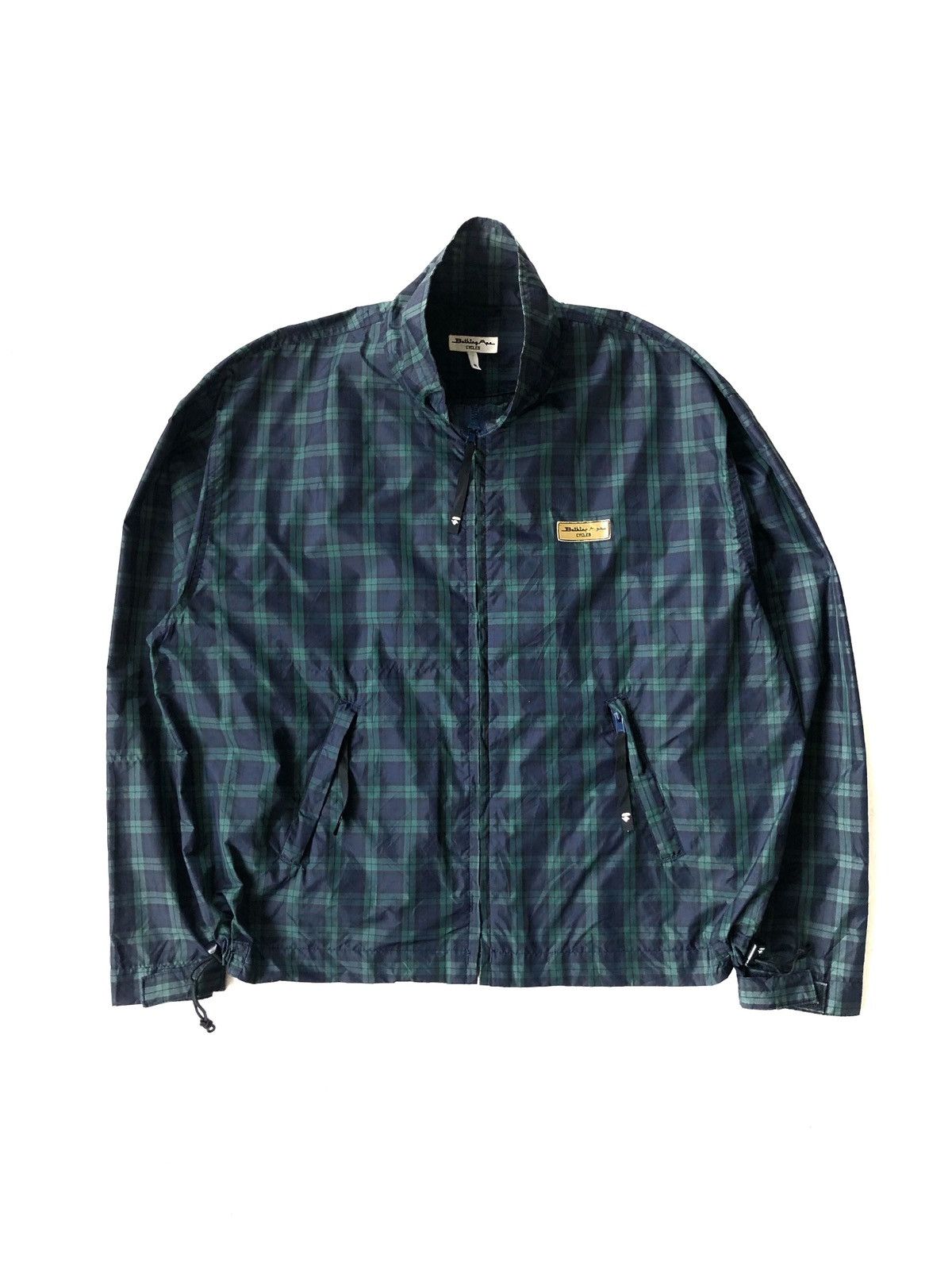 Bape OG 1990s A Bathing Ape Green Check Nylon Windbreaker Jacket Size US M / EU 48-50 / 2 - 3 Thumbnail