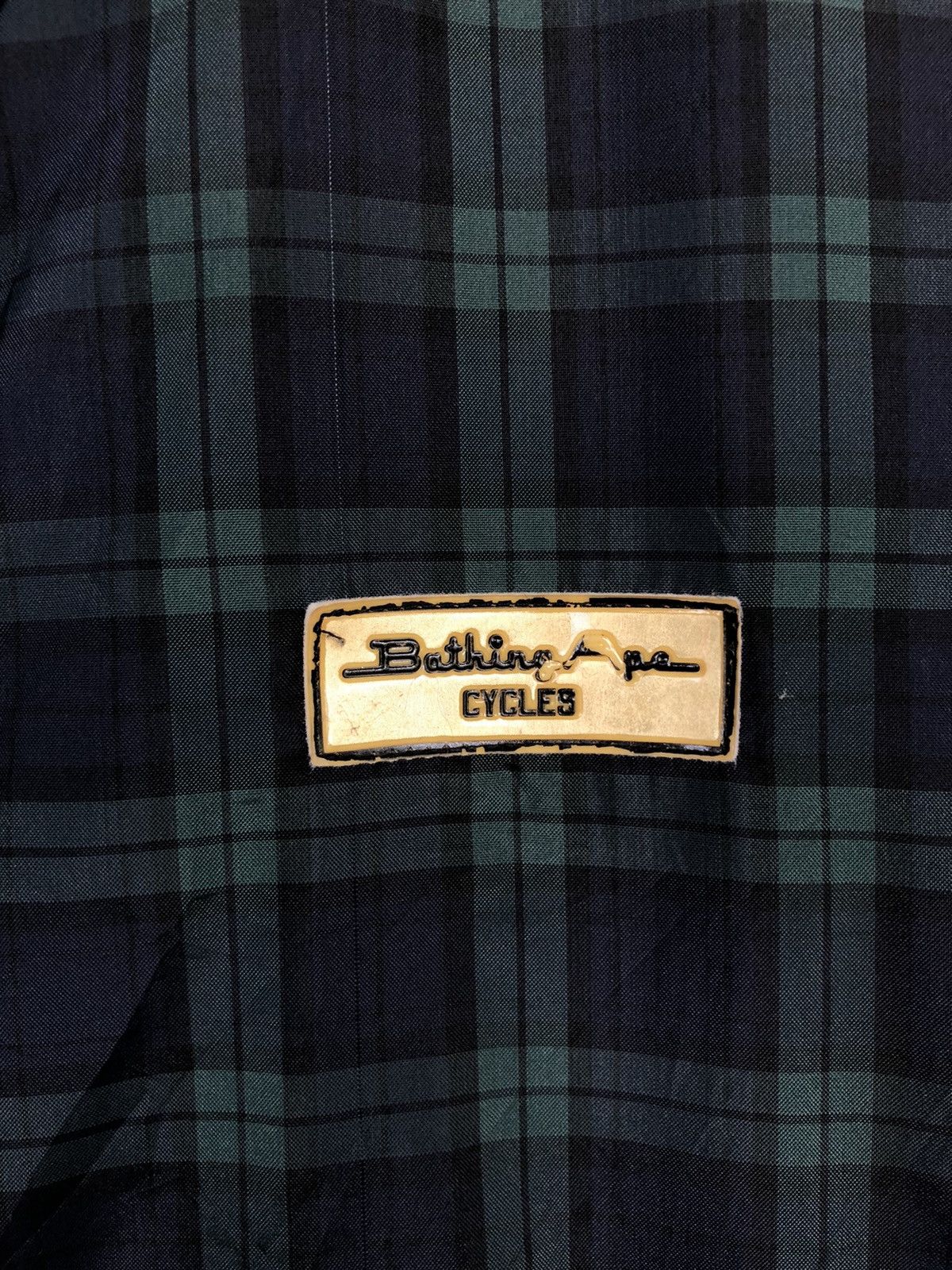 Bape OG 1990s A Bathing Ape Green Check Nylon Windbreaker Jacket Size US M / EU 48-50 / 2 - 7 Thumbnail