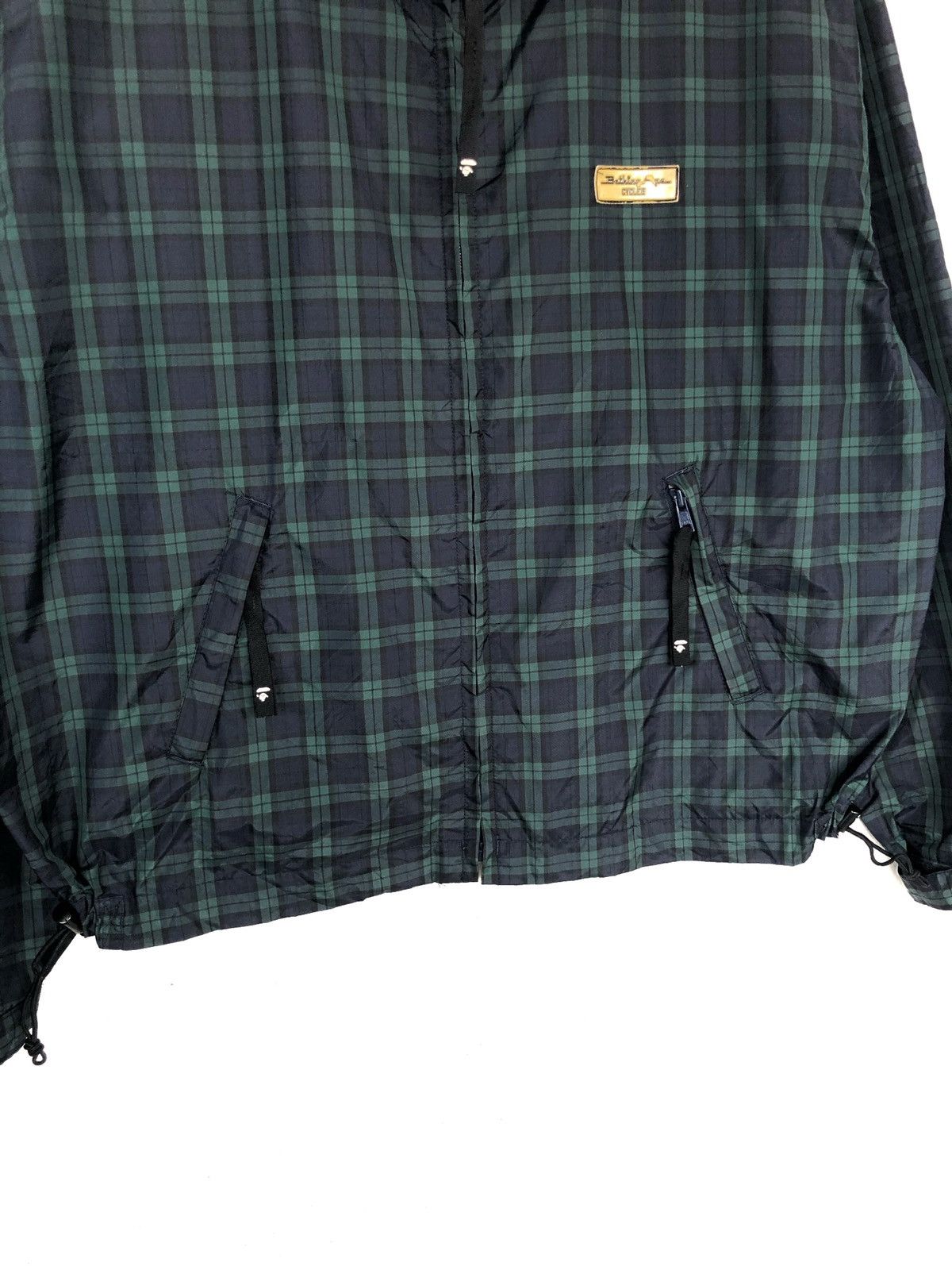 Bape OG 1990s A Bathing Ape Green Check Nylon Windbreaker Jacket Size US M / EU 48-50 / 2 - 4 Thumbnail