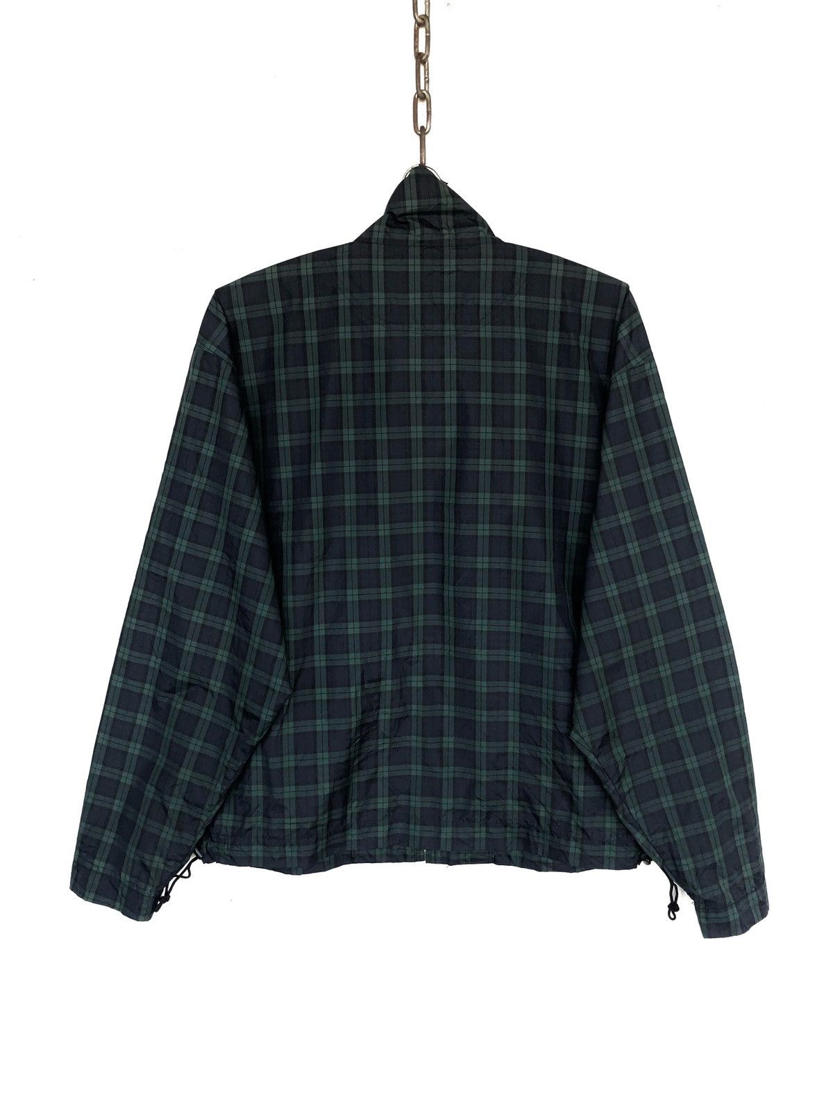 Bape OG 1990s A Bathing Ape Green Check Nylon Windbreaker Jacket Size US M / EU 48-50 / 2 - 5 Thumbnail