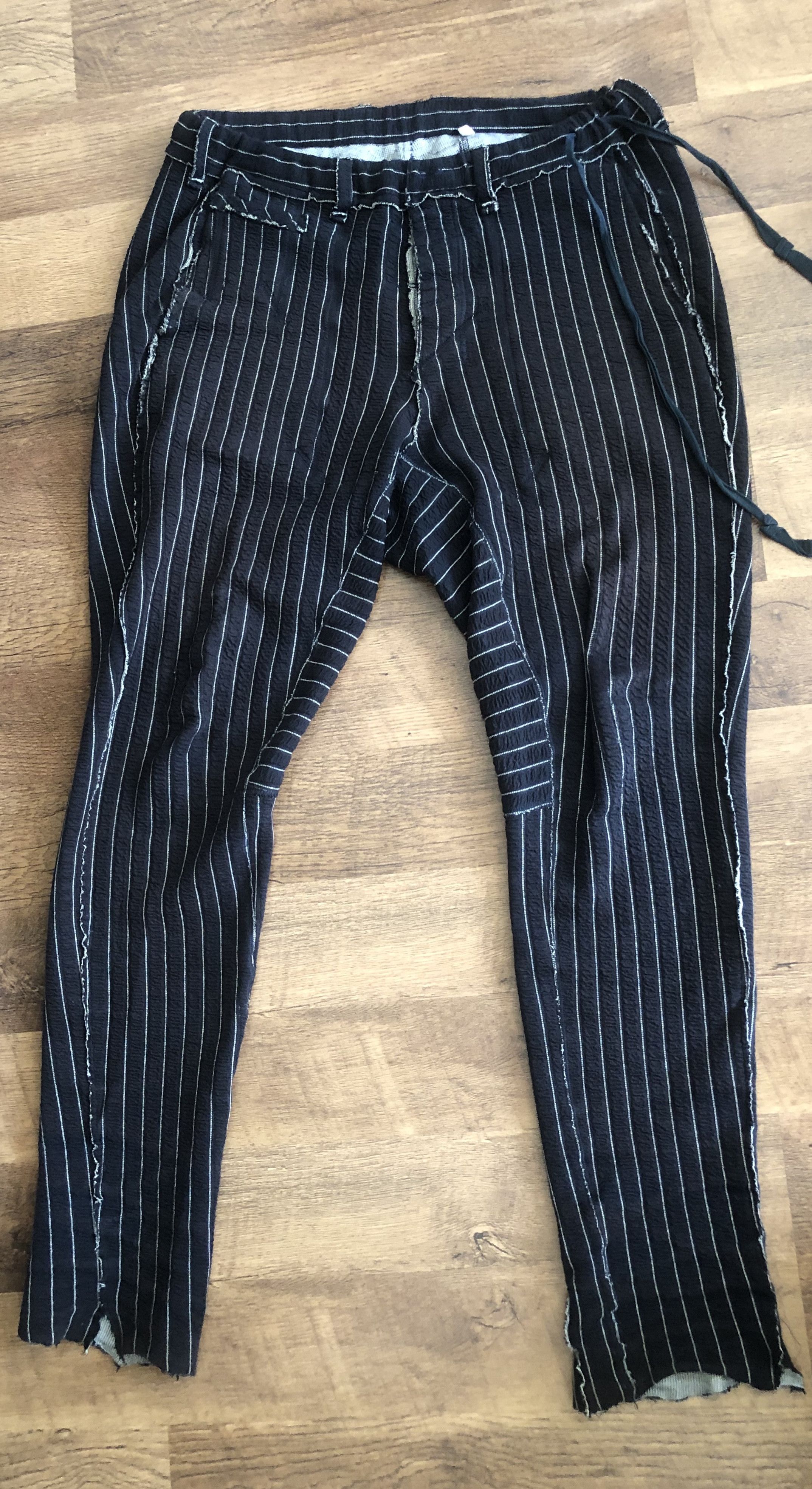 Takahiromiyashita The Soloist. SS12 Pinstripe Pajama Pants Takahiromiyashita The Soloist. SS12 Pinstripe Pajama Pants