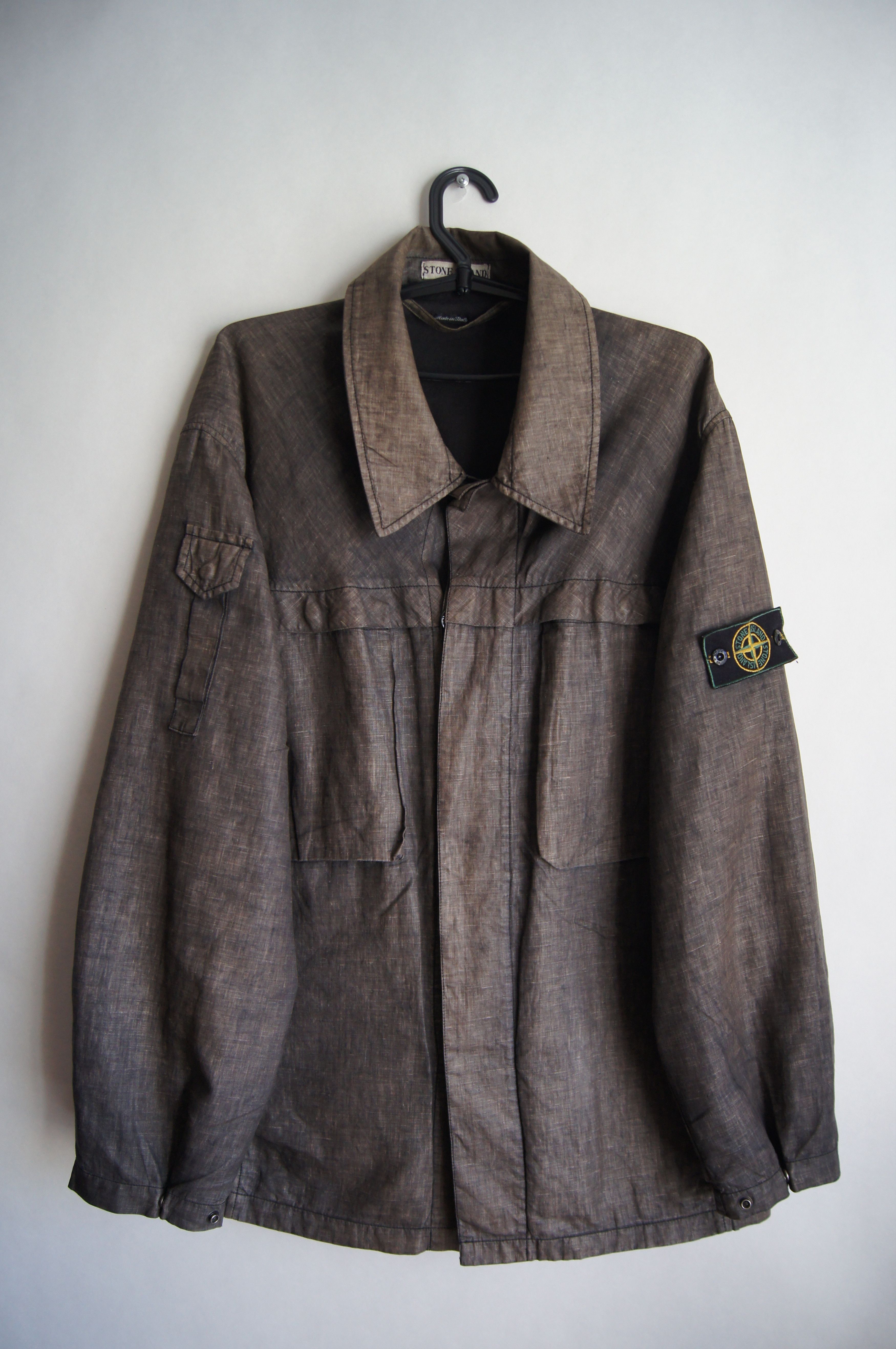 98SS Stone Island Lino flax jacket | france-munitions.fr