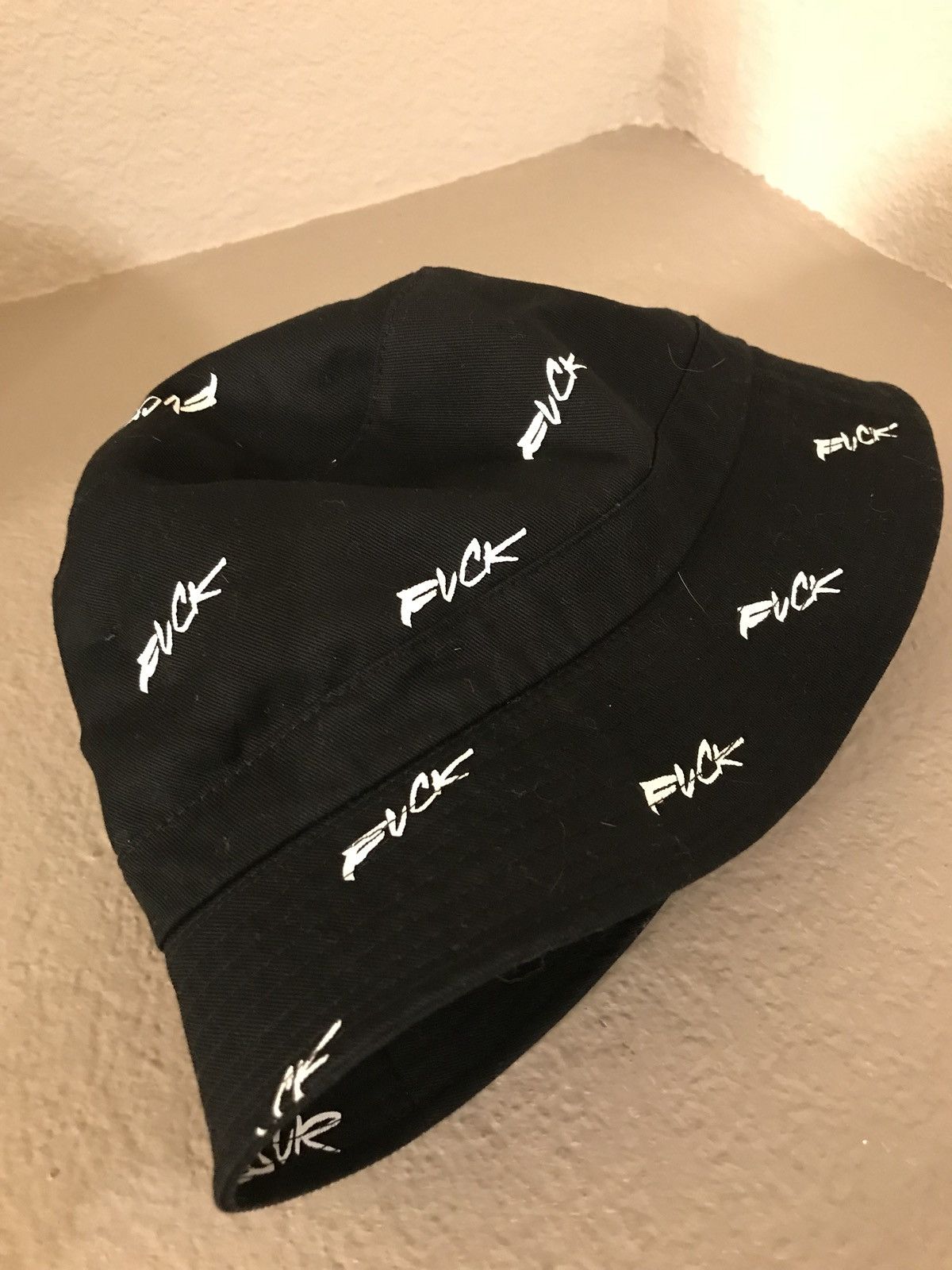Futura Fuck SSUR Reversible Bucket Hat Size ONE SIZE - 4 Thumbnail