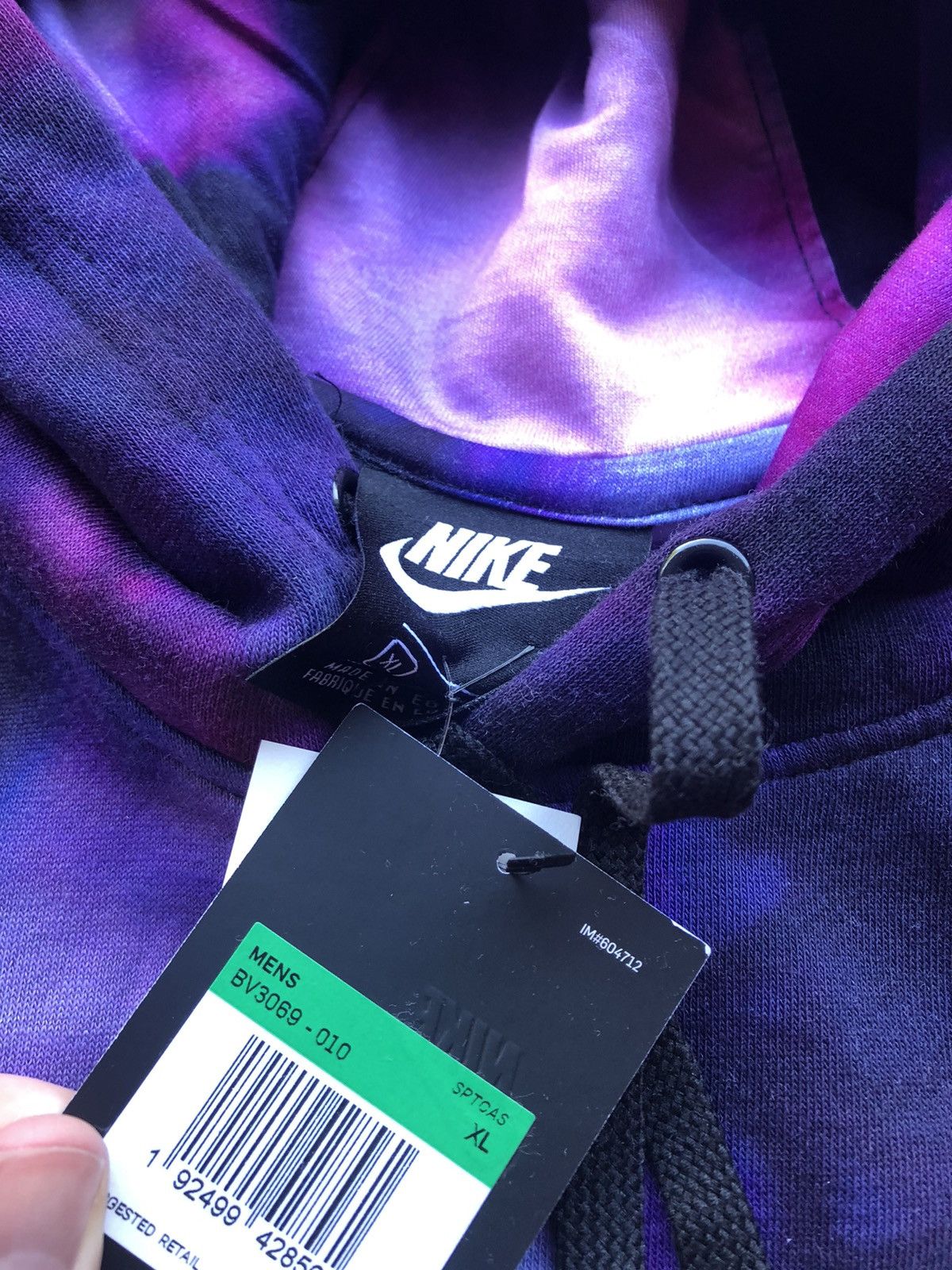 Nike Nike Sportswear “NASA” galaxy Purple Tie Dye hoodie Size US XL / EU 56 / 4 - 2 Preview