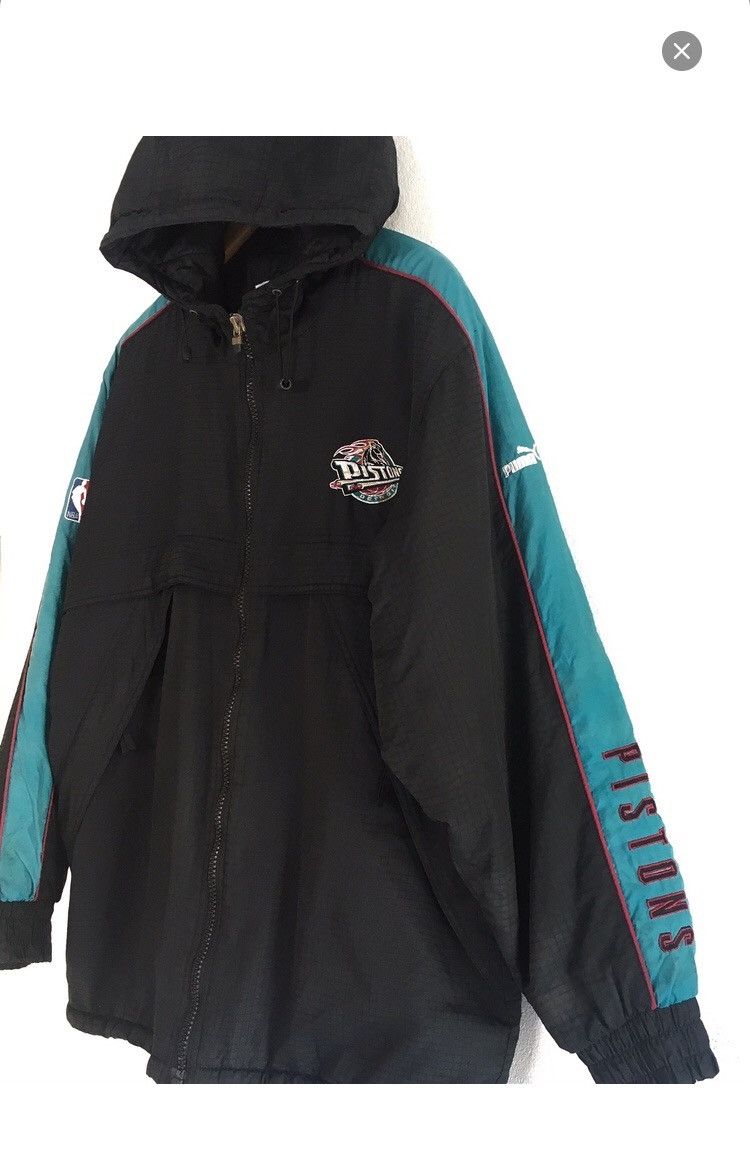 Vintage Puma X Detroit Piston Hoodie Jacket