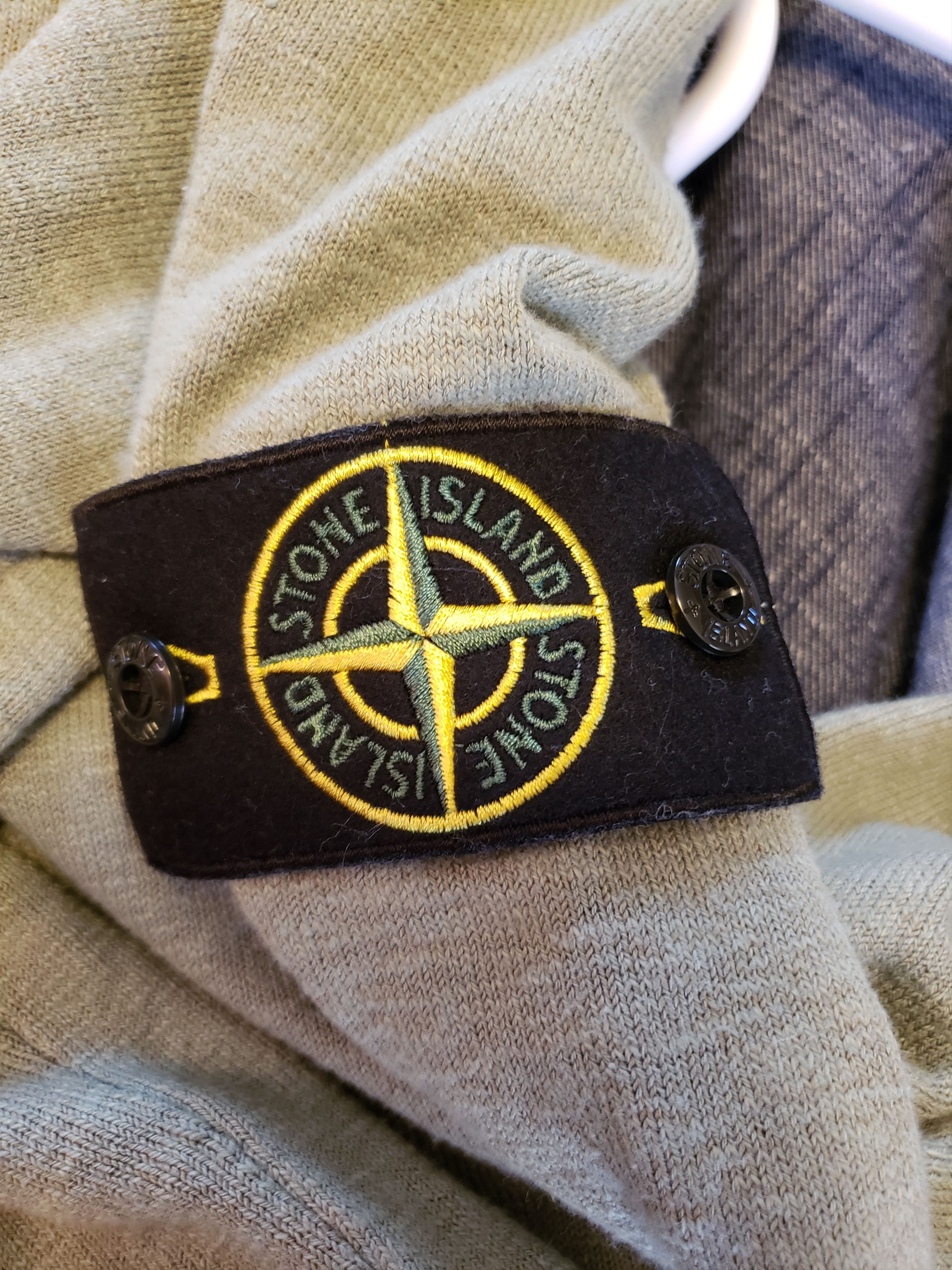 Stone Island SS19 Green Crewneck Size US L / EU 52-54 / 3 - 3 Thumbnail