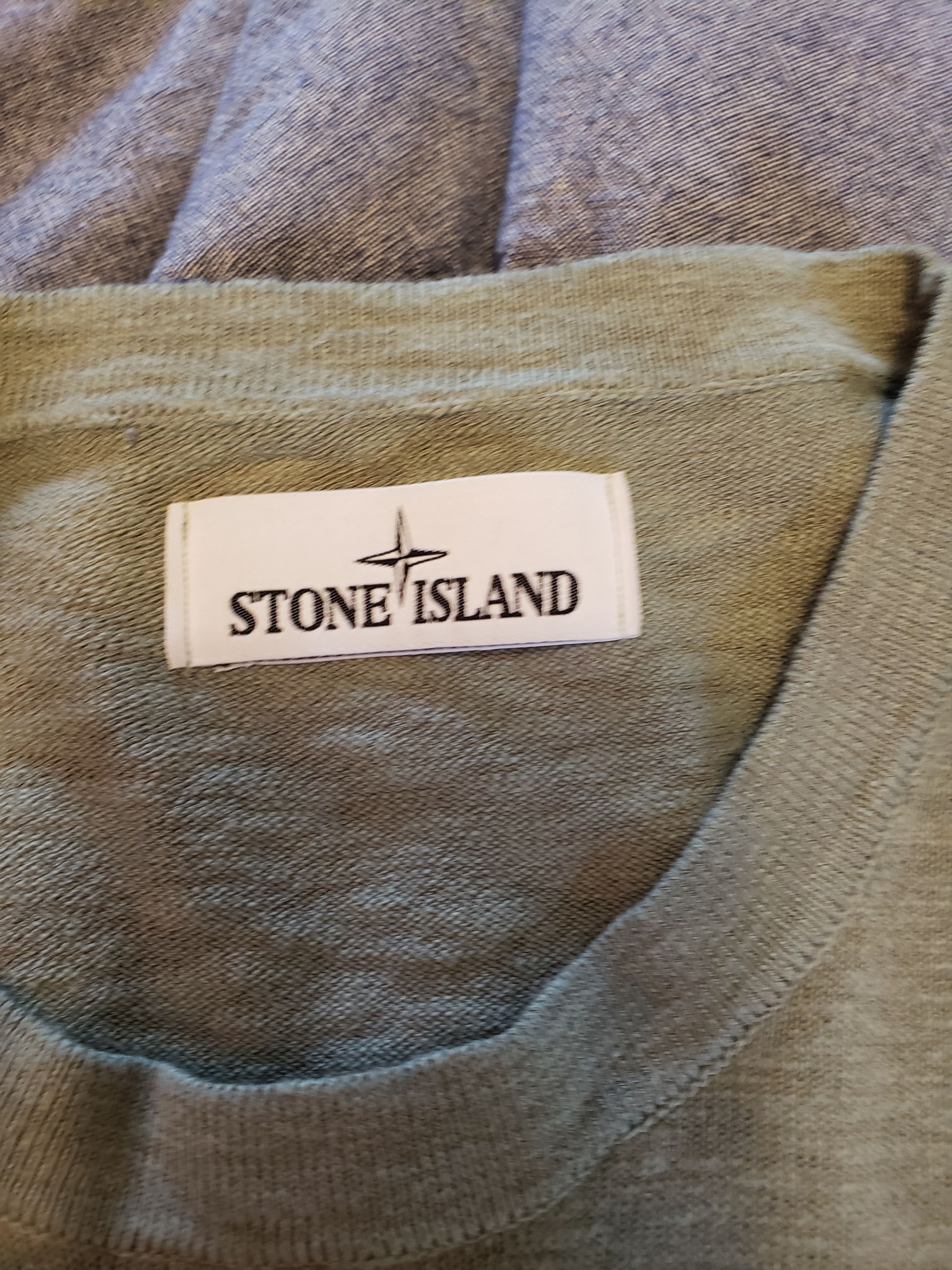 Stone Island SS19 Green Crewneck Size US L / EU 52-54 / 3 - 4 Thumbnail