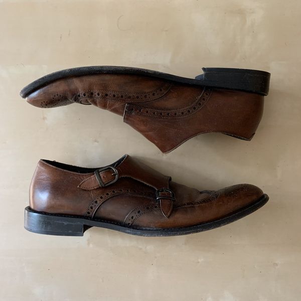 Luca Del Forte Luca de forte double monk strap Grailed