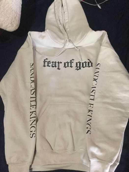 Fear of god hot sale hoodie sandcastle kings