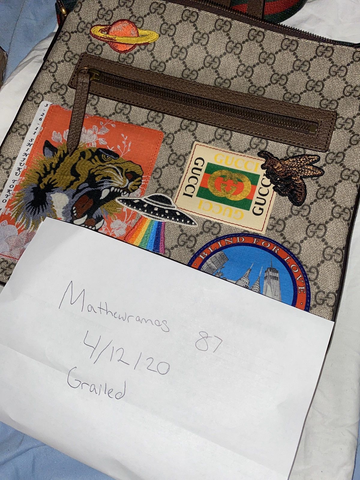 Gucci Bengal Messenger Bag Grailed