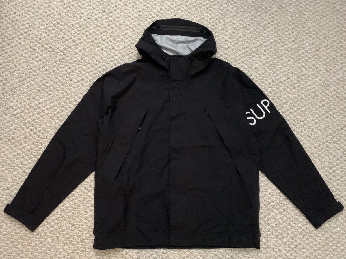 Supreme Supreme Apex SS16 3 Layer Taped Seam Jacket Black Size