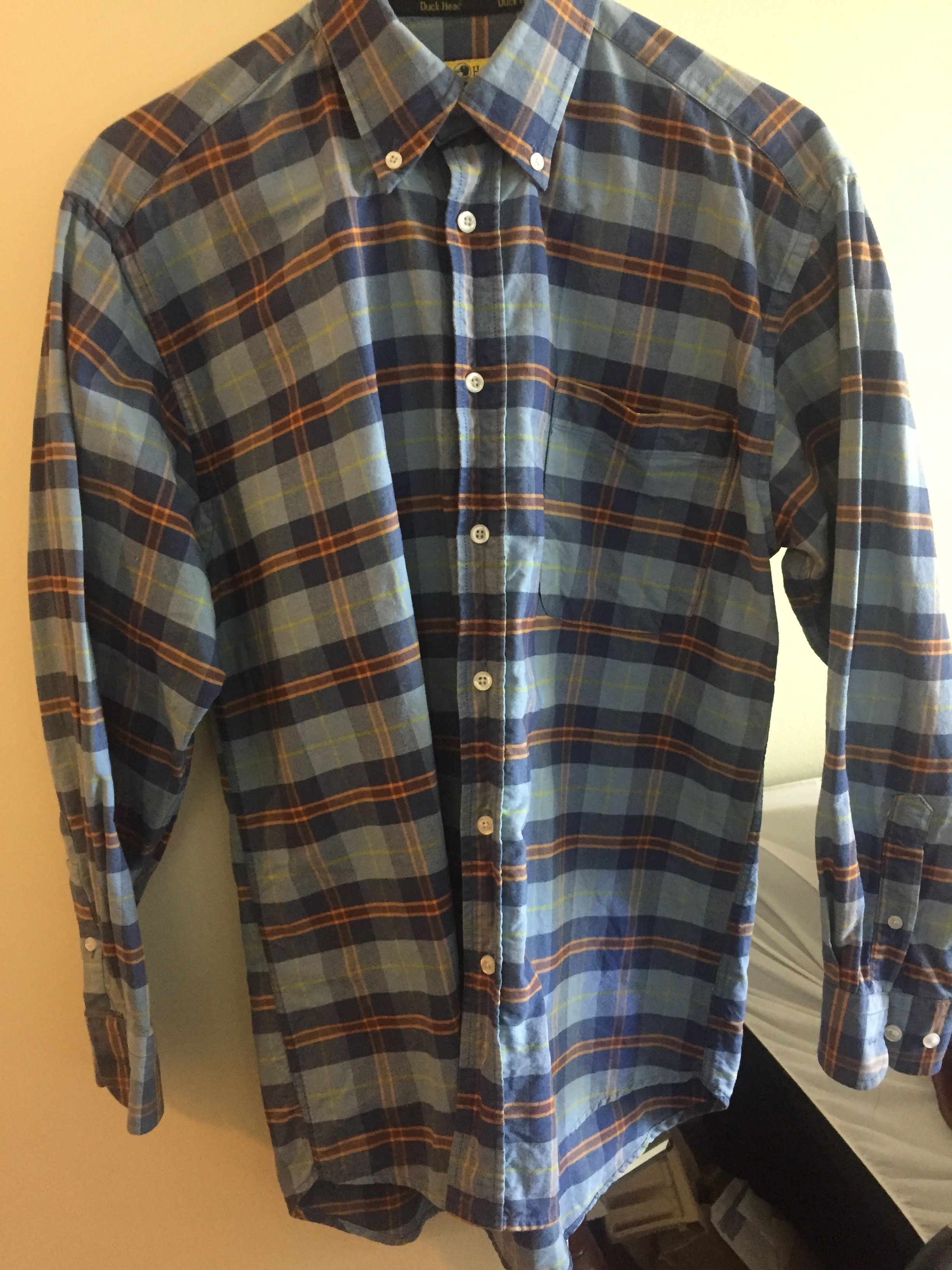 Vintage Vintage Duck Head Plaid Flannel Button Down Shirt | Grailed