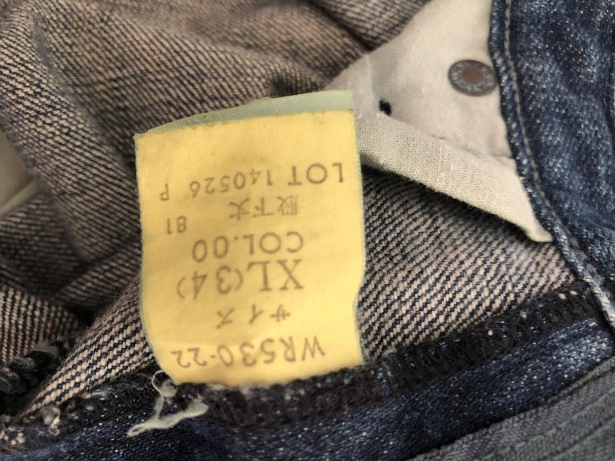 Vintage Japanese Made WESTBORNE Weird Design Denim Jeans Size US 34 / EU 50 - 13 Thumbnail